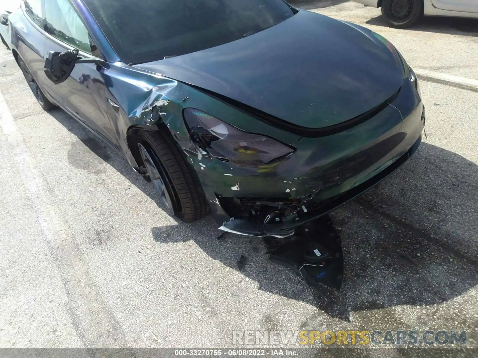 6 Photograph of a damaged car 5YJ3E1EA9MF060064 TESLA MODEL 3 2021