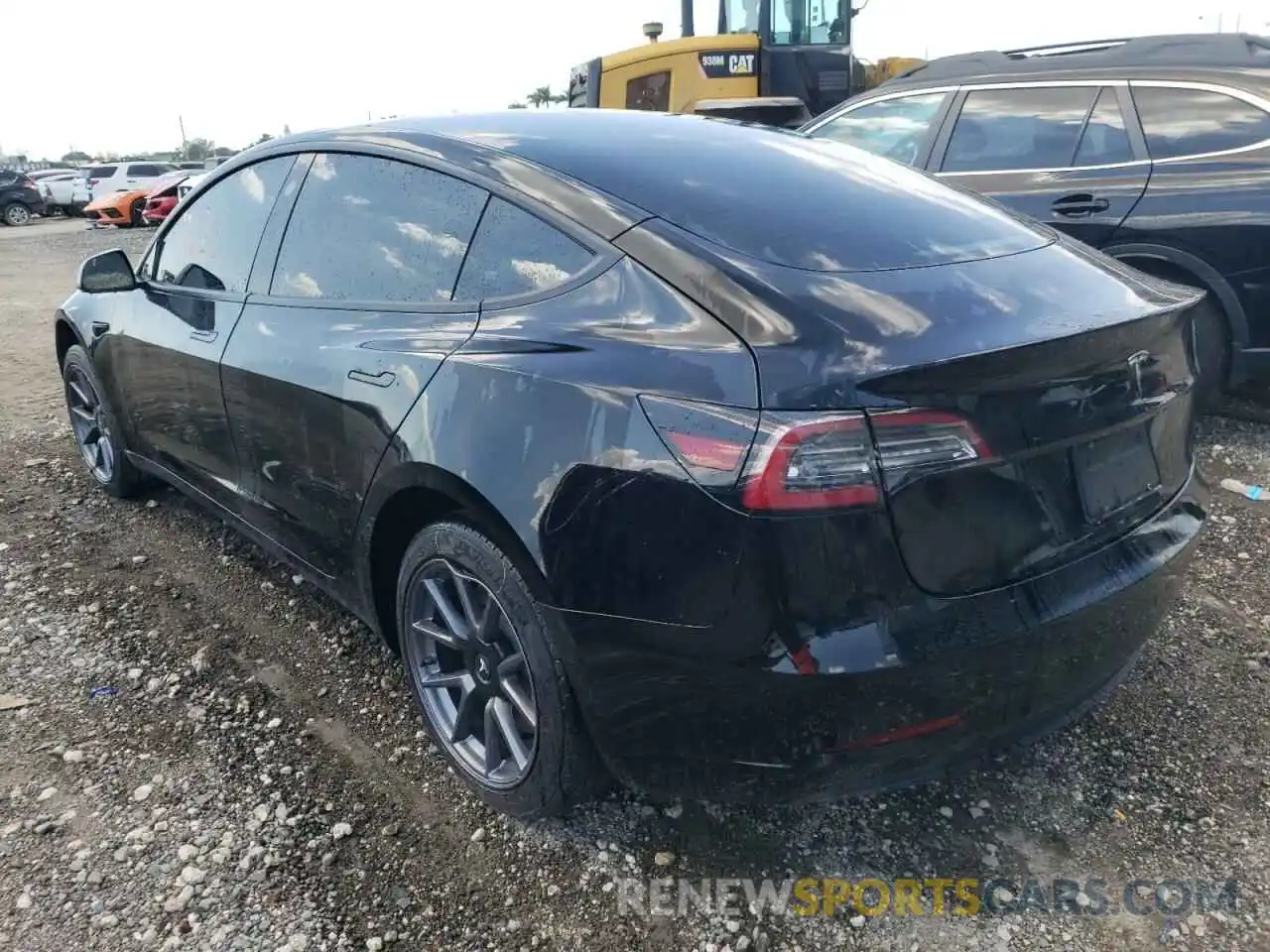 3 Photograph of a damaged car 5YJ3E1EA9MF064552 TESLA MODEL 3 2021