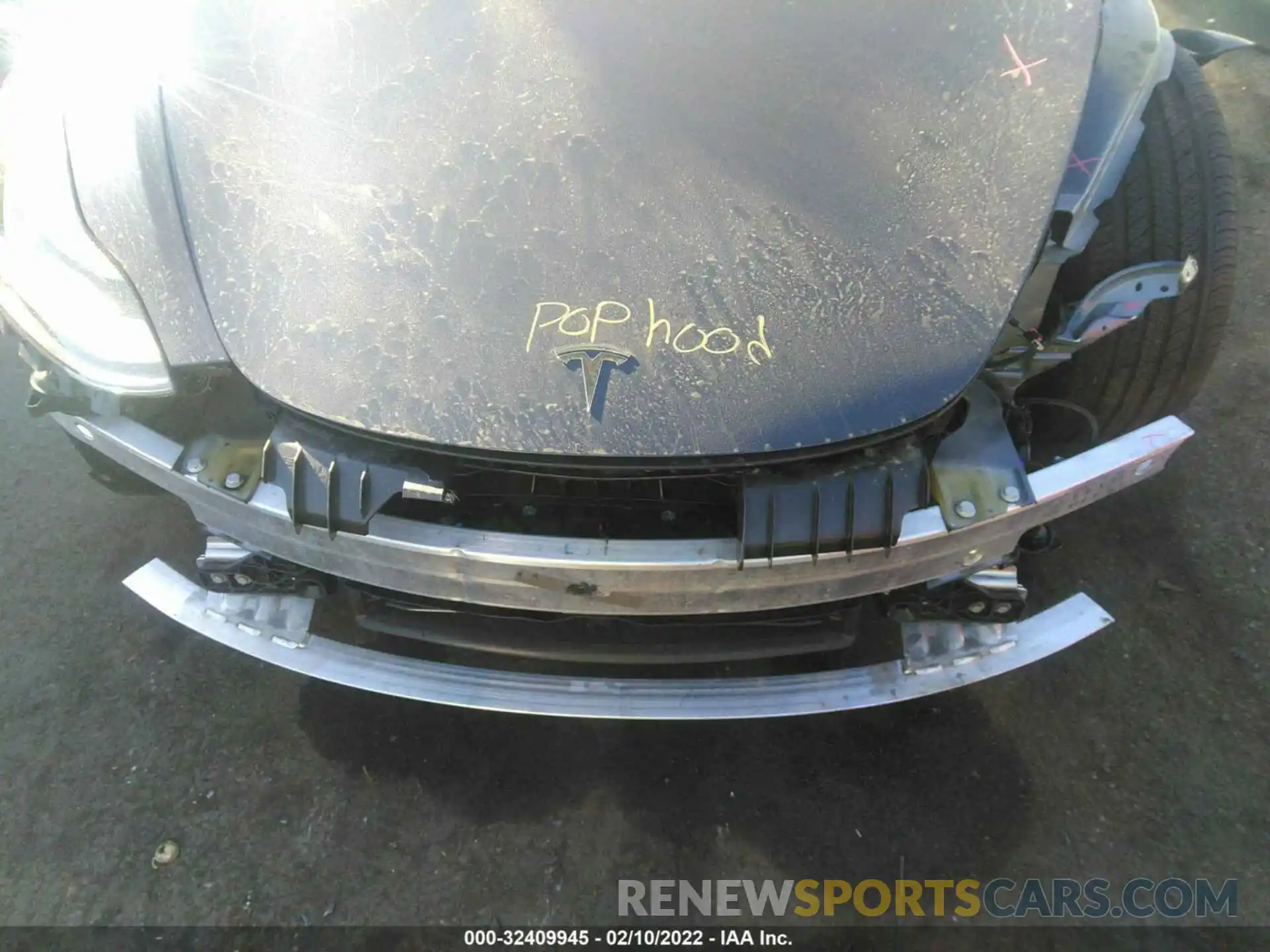 10 Photograph of a damaged car 5YJ3E1EA9MF067208 TESLA MODEL 3 2021