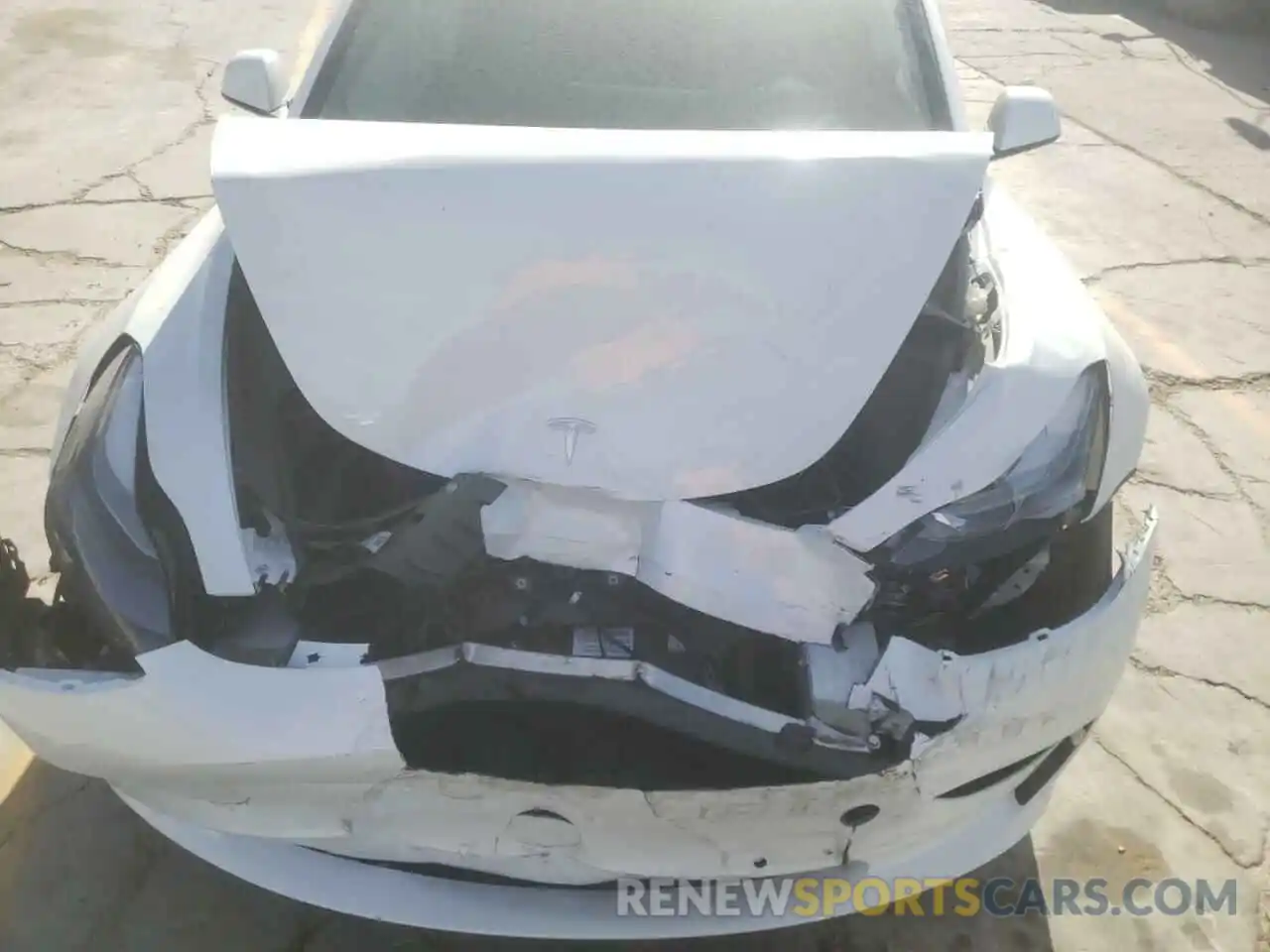 7 Photograph of a damaged car 5YJ3E1EA9MF068813 TESLA MODEL 3 2021