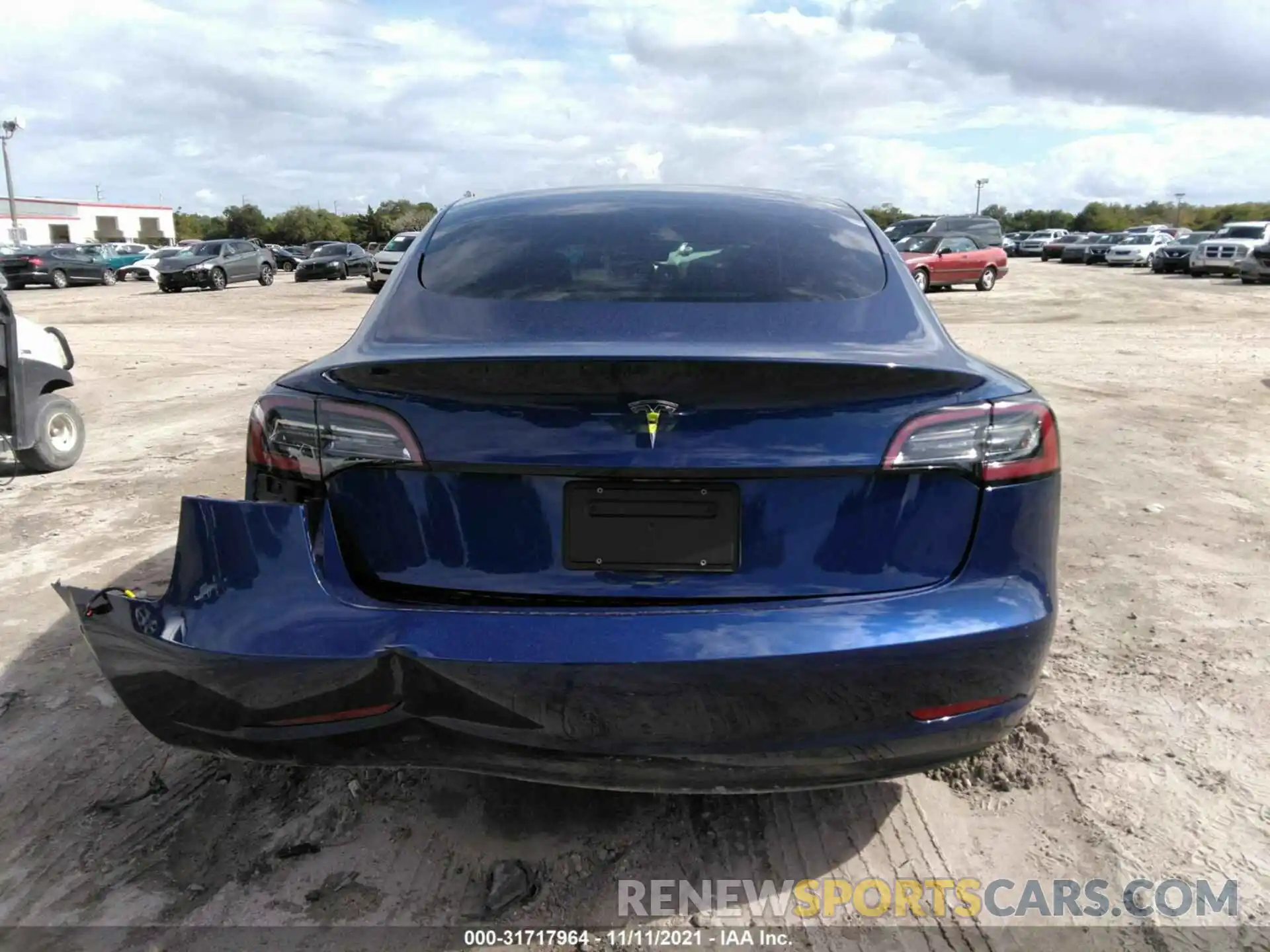 11 Photograph of a damaged car 5YJ3E1EA9MF077401 TESLA MODEL 3 2021