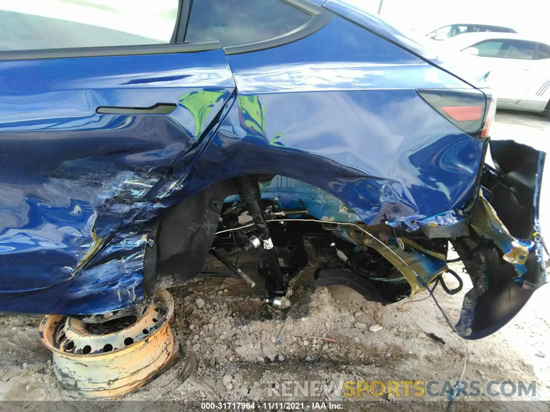 6 Photograph of a damaged car 5YJ3E1EA9MF077401 TESLA MODEL 3 2021