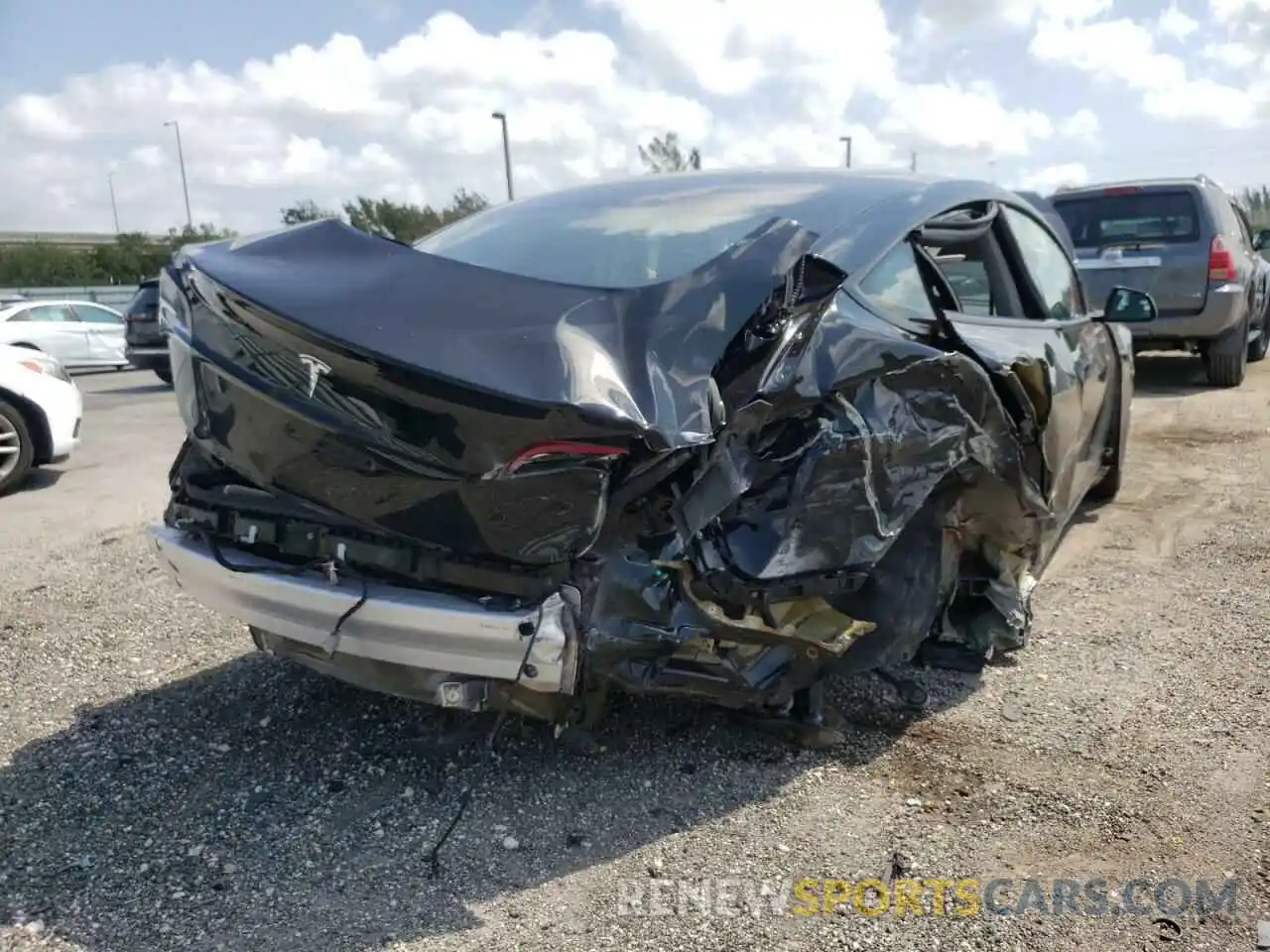 9 Photograph of a damaged car 5YJ3E1EA9MF086907 TESLA MODEL 3 2021