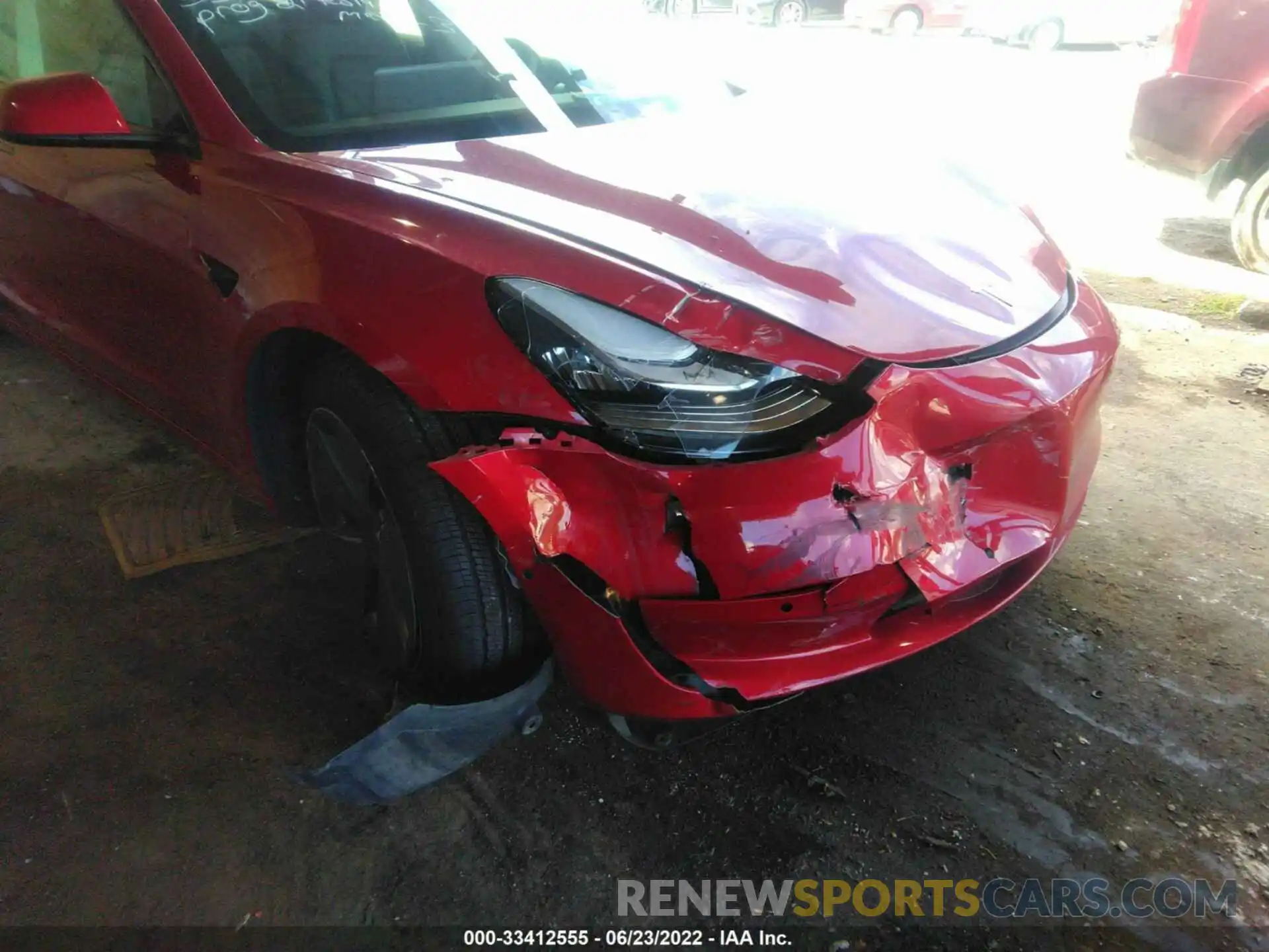 6 Photograph of a damaged car 5YJ3E1EA9MF857687 TESLA MODEL 3 2021