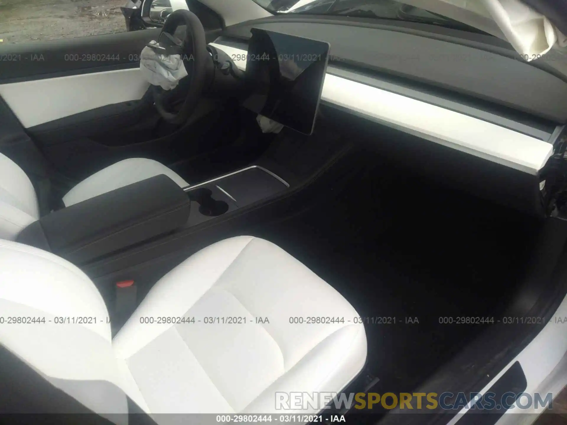 5 Photograph of a damaged car 5YJ3E1EA9MF873209 TESLA MODEL 3 2021