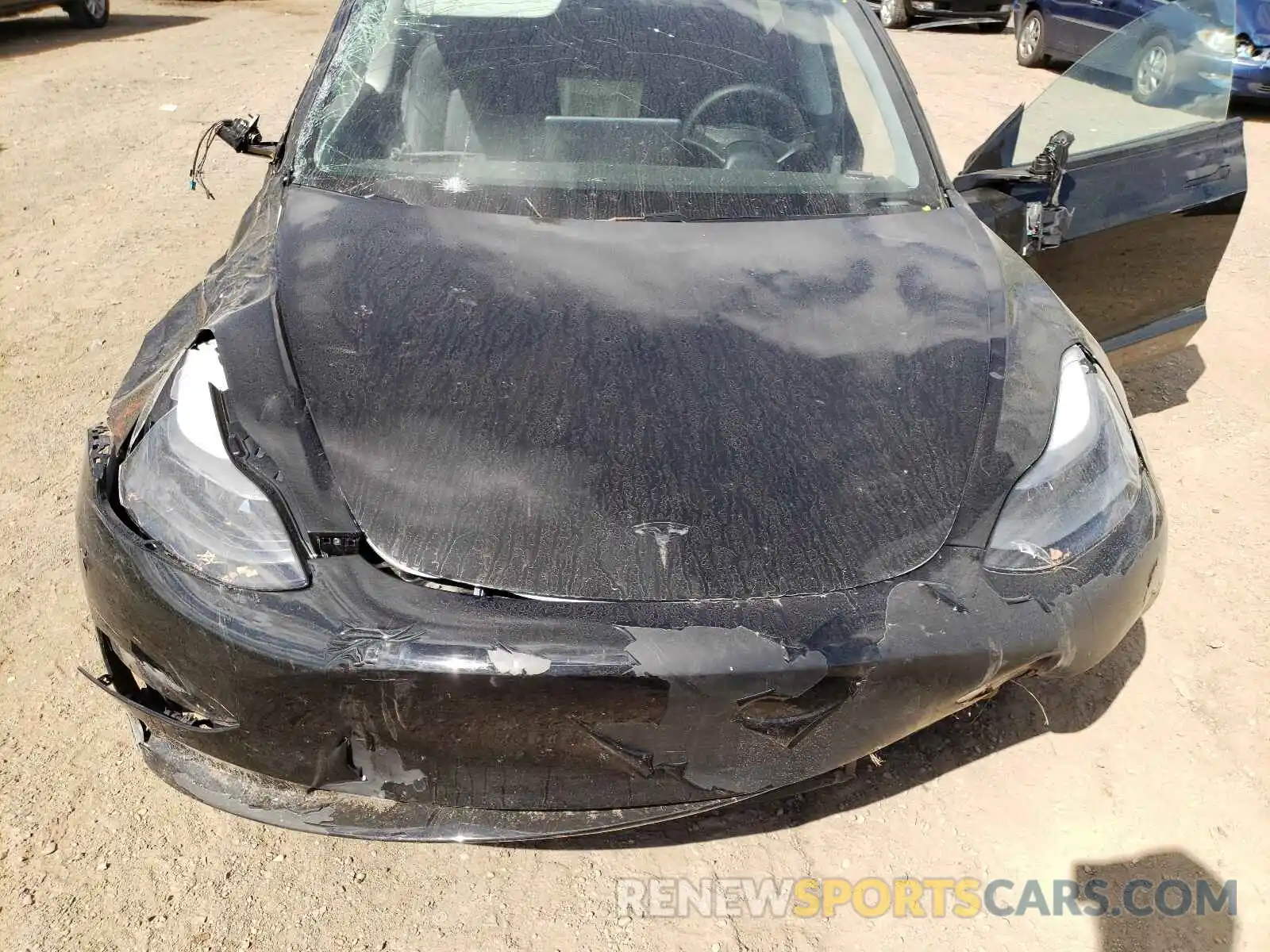 7 Photograph of a damaged car 5YJ3E1EA9MF919590 TESLA MODEL 3 2021