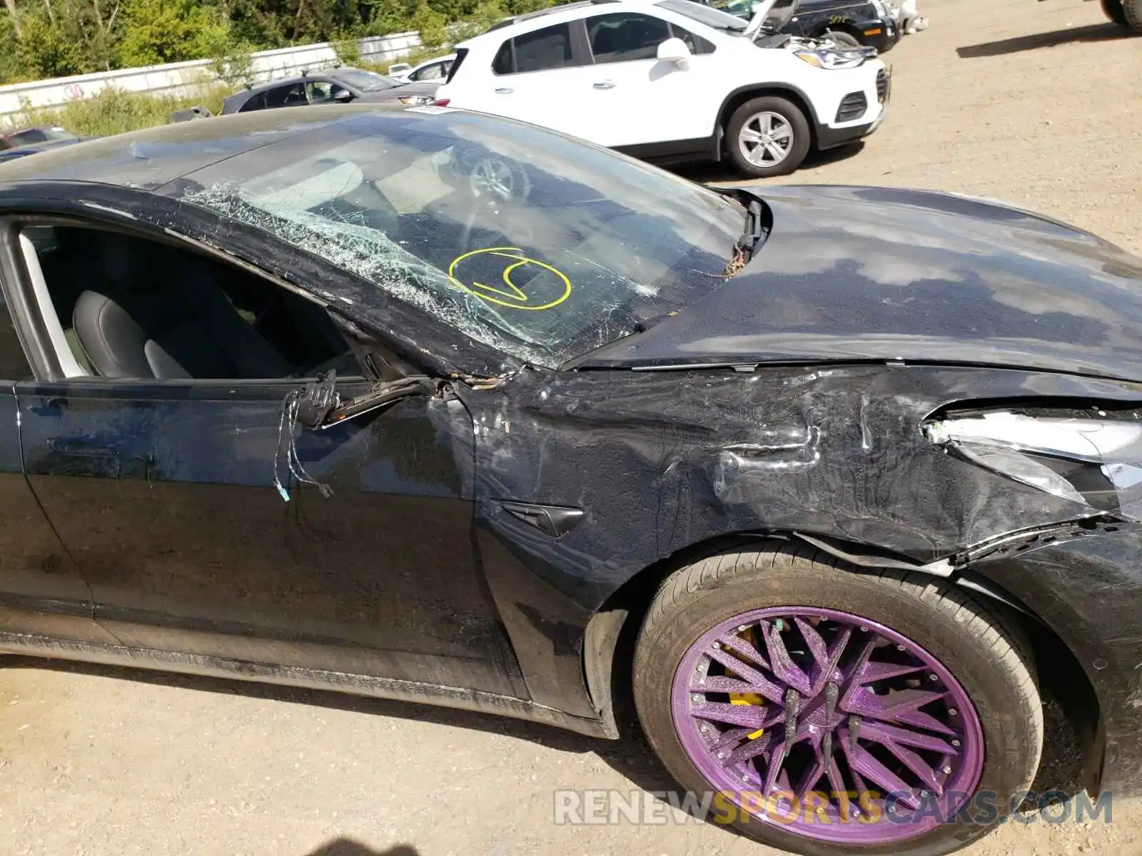 9 Photograph of a damaged car 5YJ3E1EA9MF919590 TESLA MODEL 3 2021