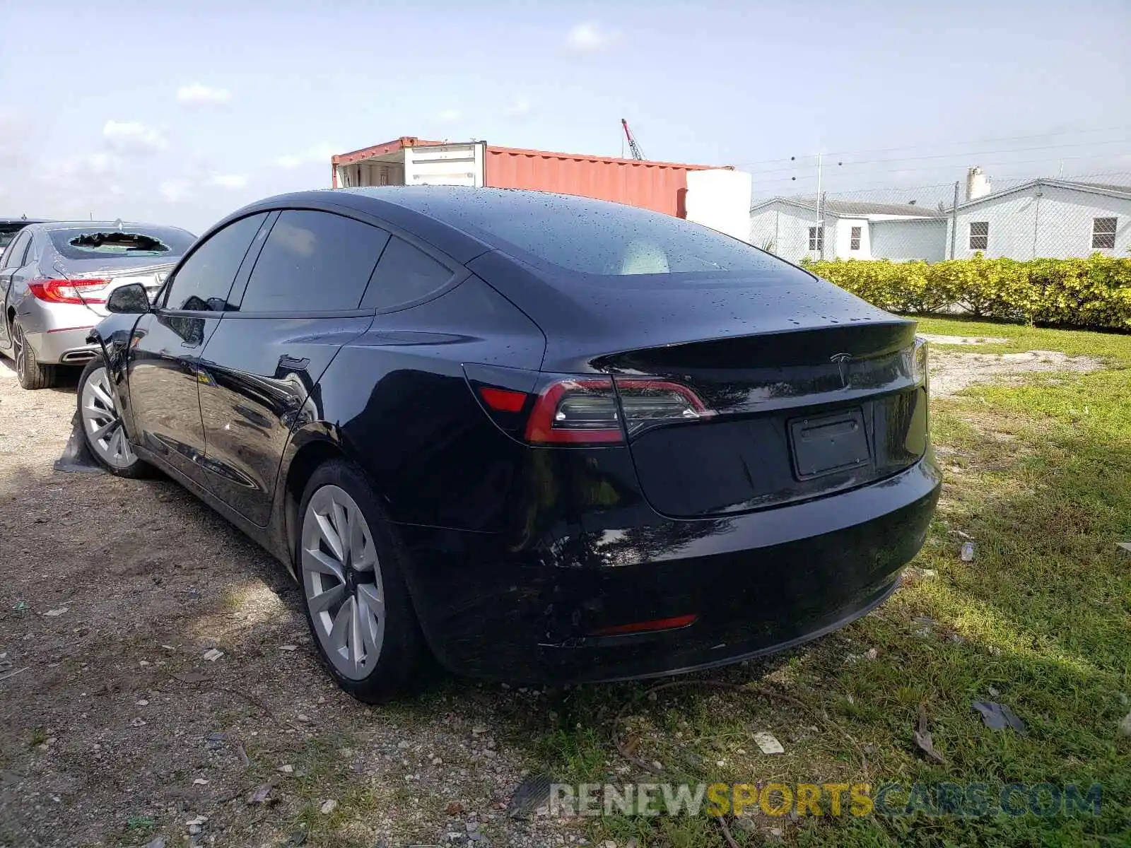 3 Photograph of a damaged car 5YJ3E1EA9MF920657 TESLA MODEL 3 2021