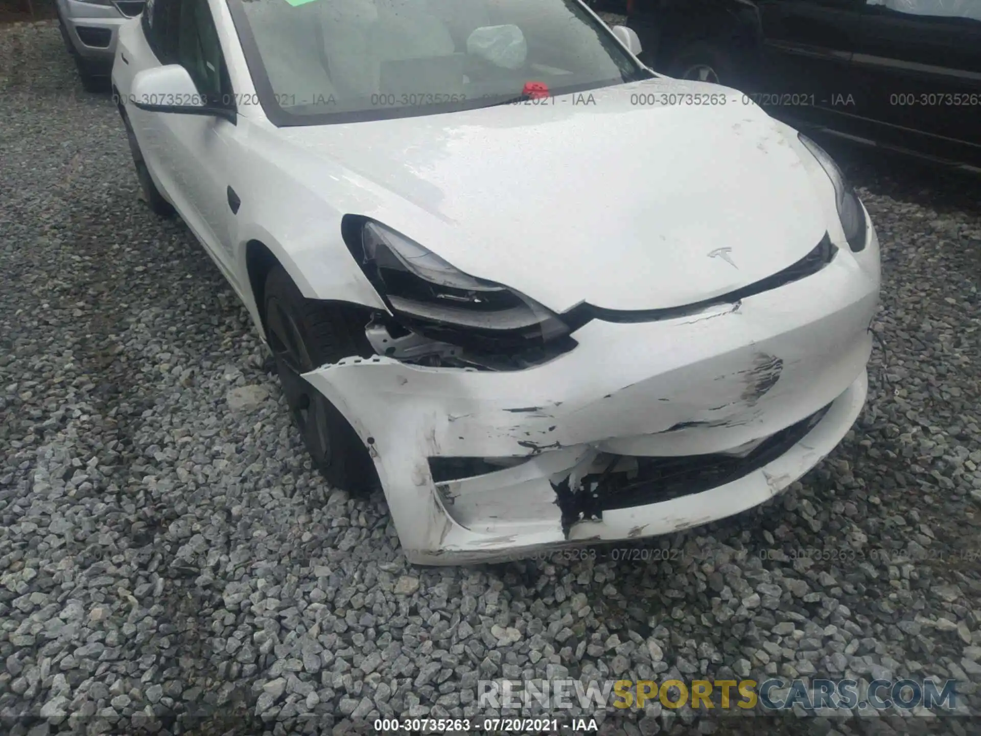 6 Photograph of a damaged car 5YJ3E1EA9MF987615 TESLA MODEL 3 2021