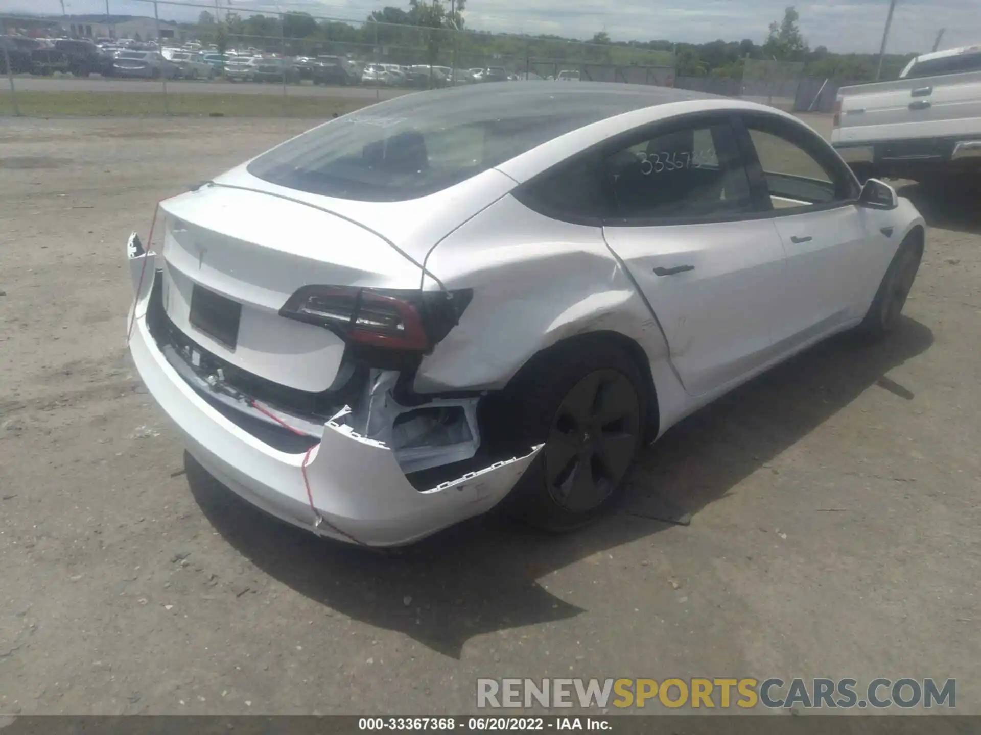 6 Photograph of a damaged car 5YJ3E1EA9MF992068 TESLA MODEL 3 2021