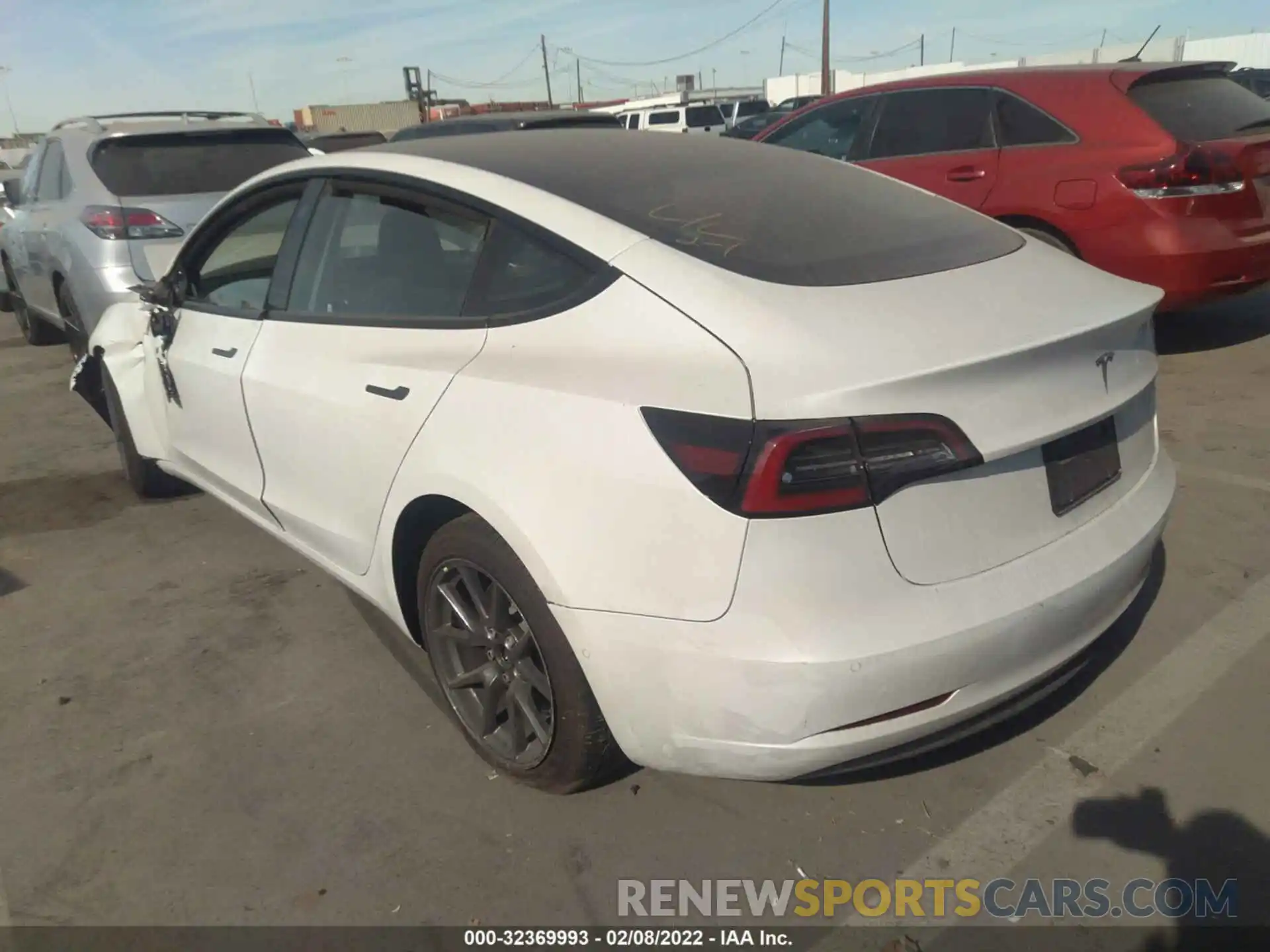 3 Фотография поврежденного автомобиля 5YJ3E1EA9MF998775 TESLA MODEL 3 2021