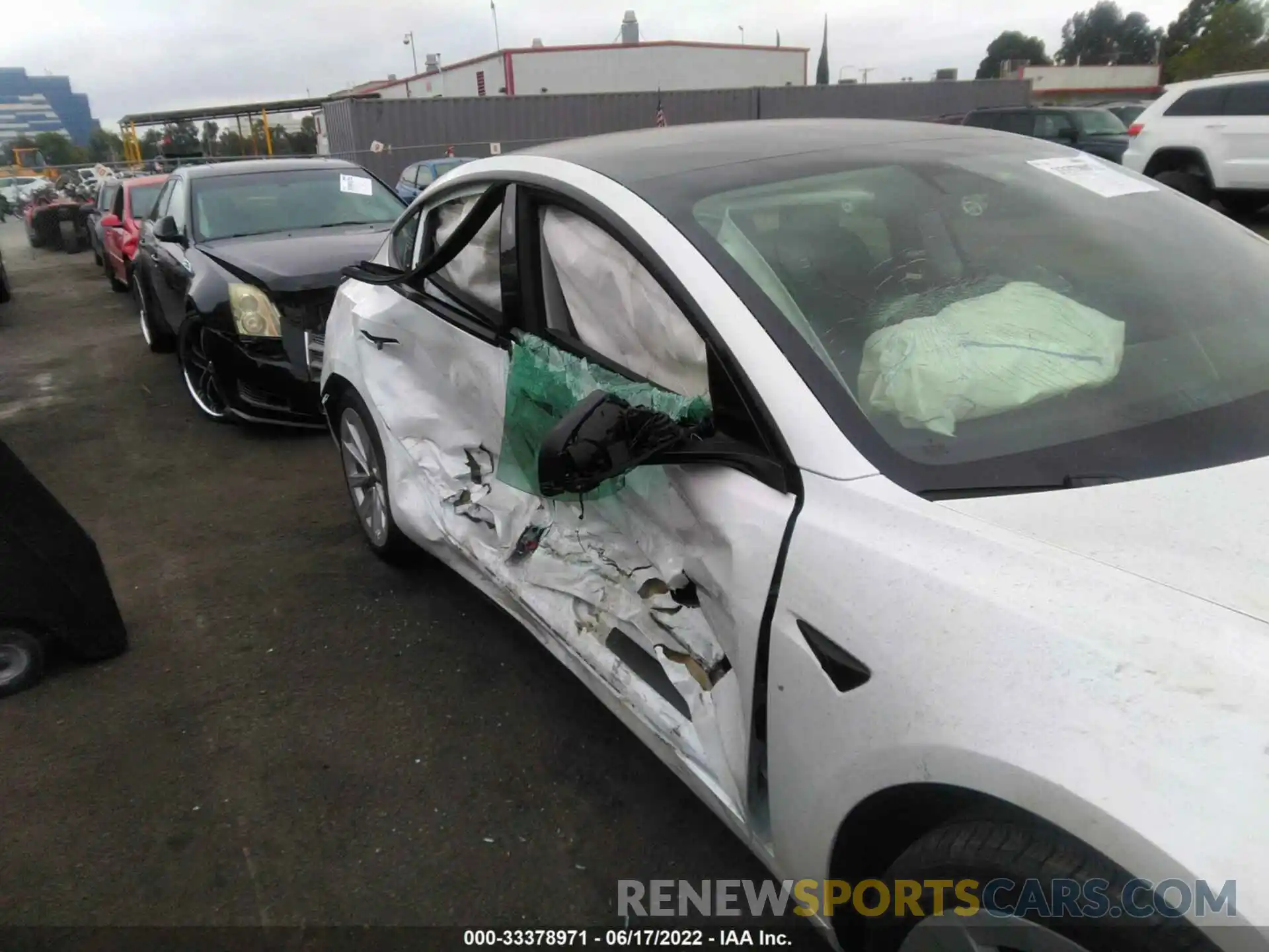 6 Photograph of a damaged car 5YJ3E1EAXMF017921 TESLA MODEL 3 2021