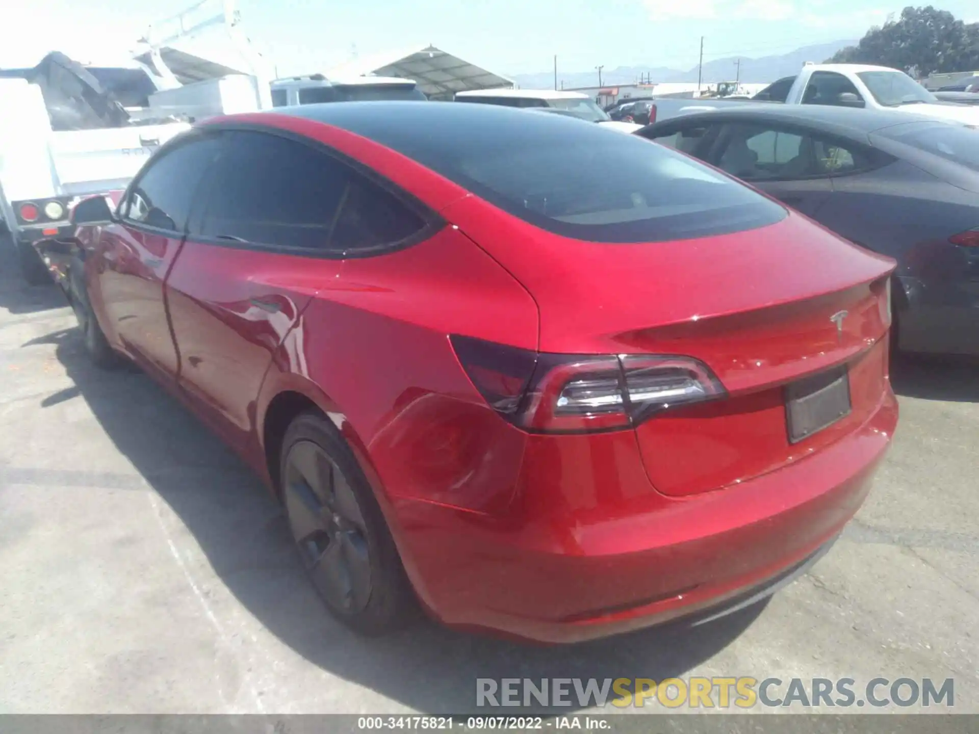 3 Фотография поврежденного автомобиля 5YJ3E1EAXMF022469 TESLA MODEL 3 2021