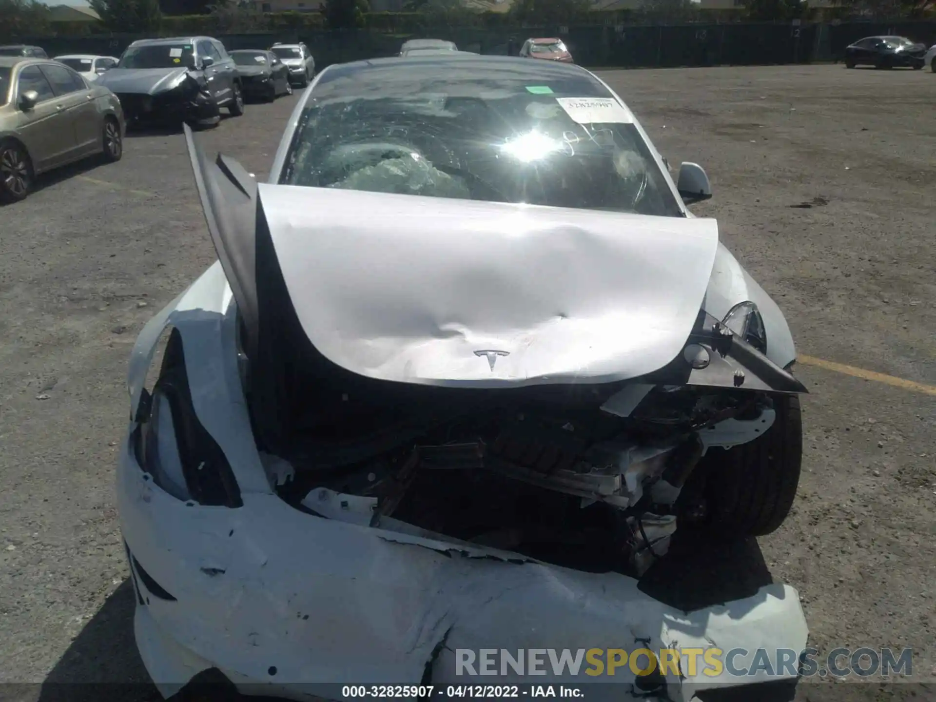 6 Photograph of a damaged car 5YJ3E1EAXMF046075 TESLA MODEL 3 2021