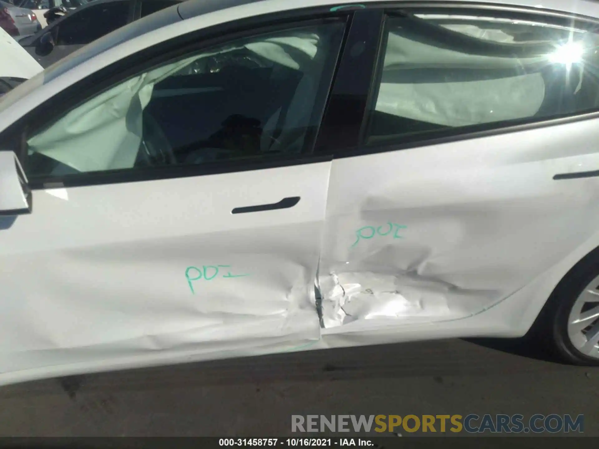 6 Photograph of a damaged car 5YJ3E1EAXMF047291 TESLA MODEL 3 2021