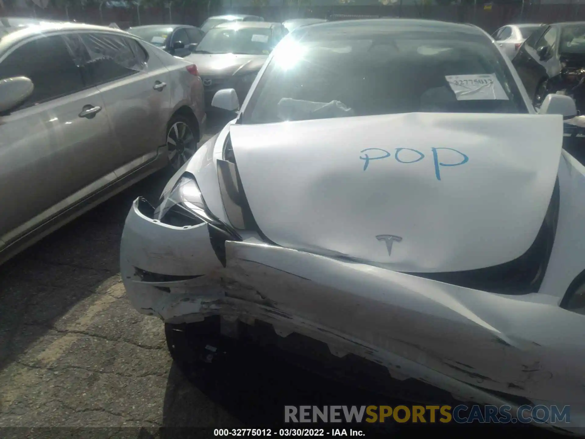 6 Photograph of a damaged car 5YJ3E1EAXMF051227 TESLA MODEL 3 2021