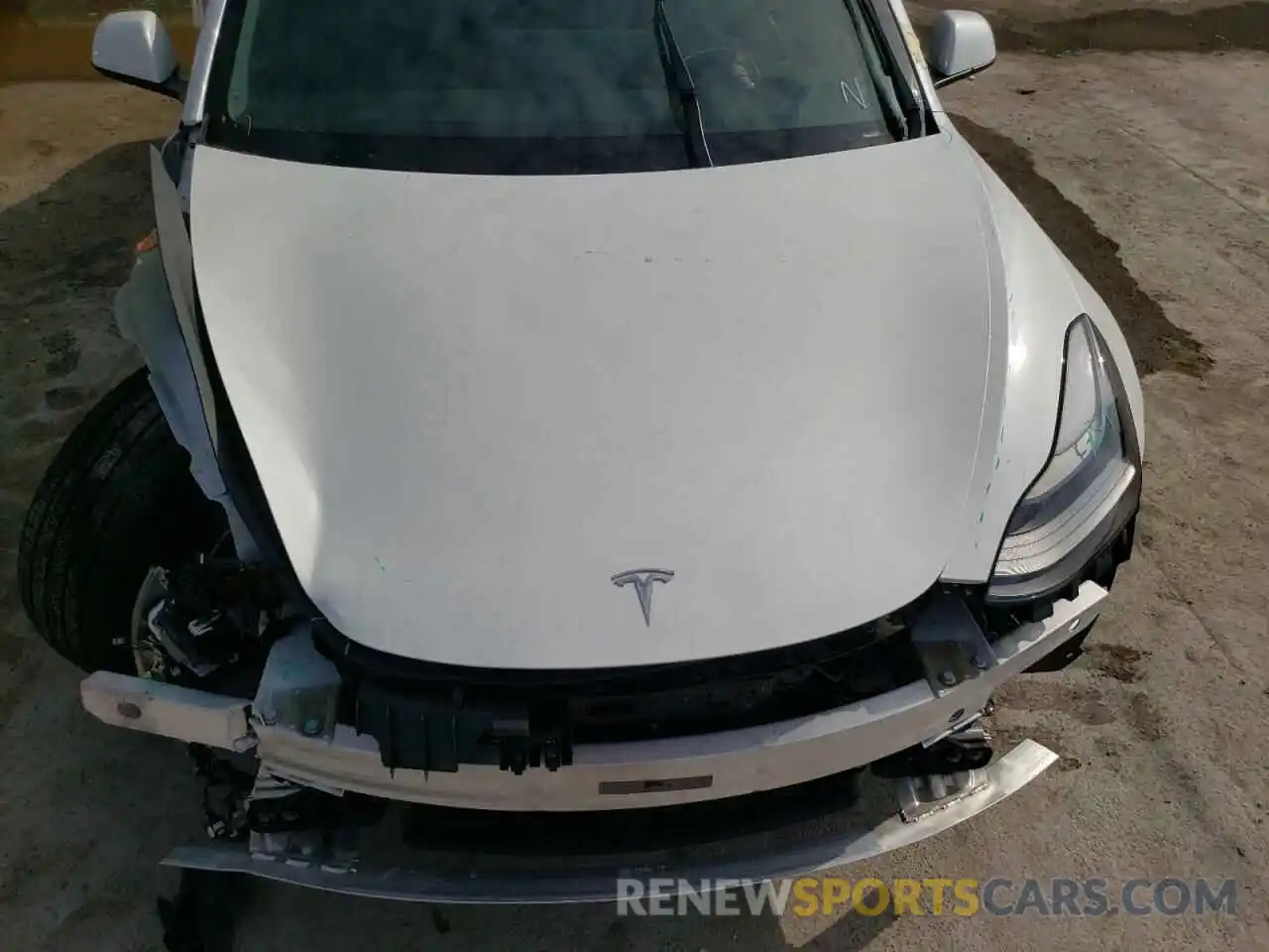 7 Photograph of a damaged car 5YJ3E1EAXMF062096 TESLA MODEL 3 2021