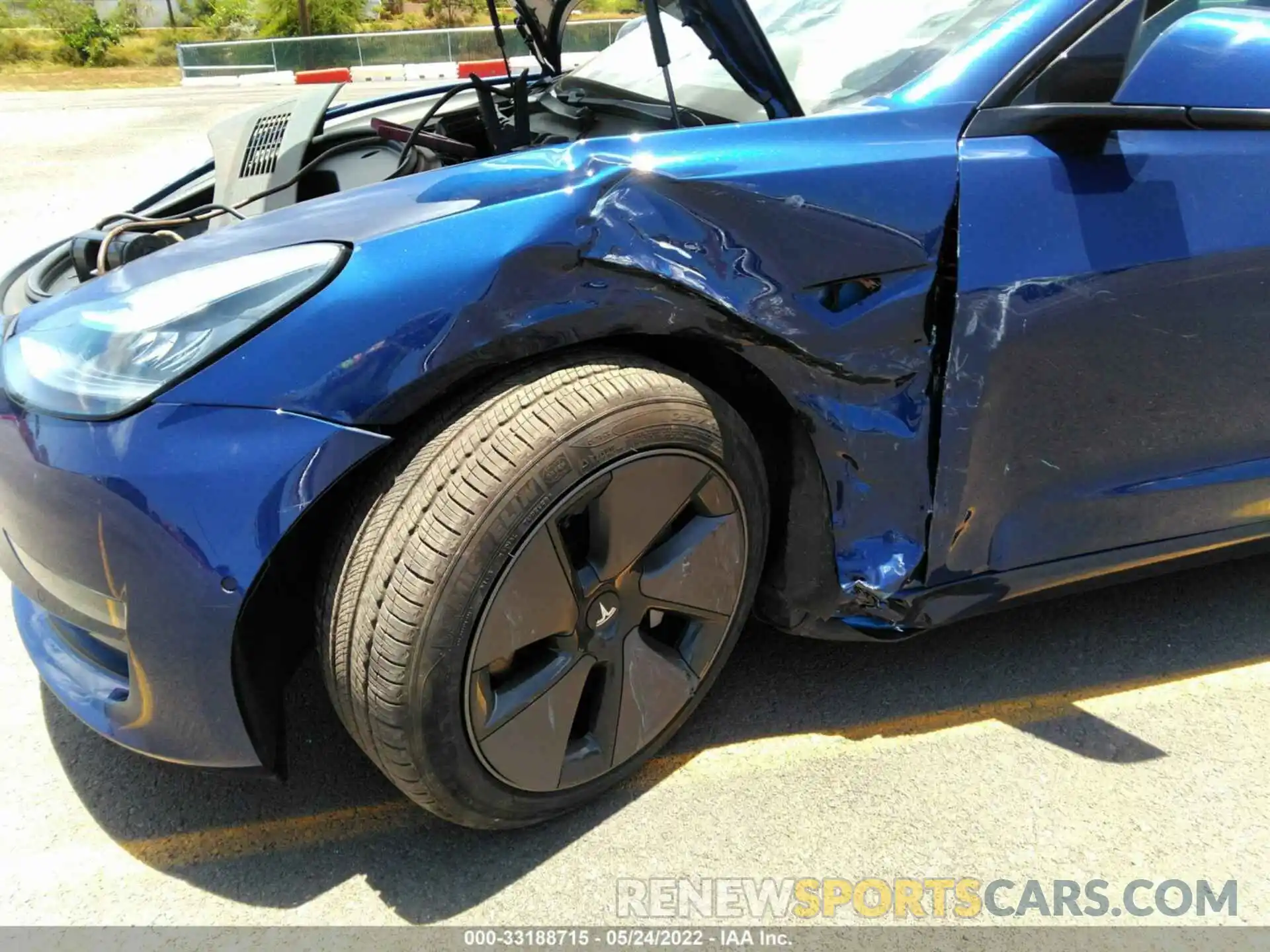 6 Photograph of a damaged car 5YJ3E1EAXMF850537 TESLA MODEL 3 2021