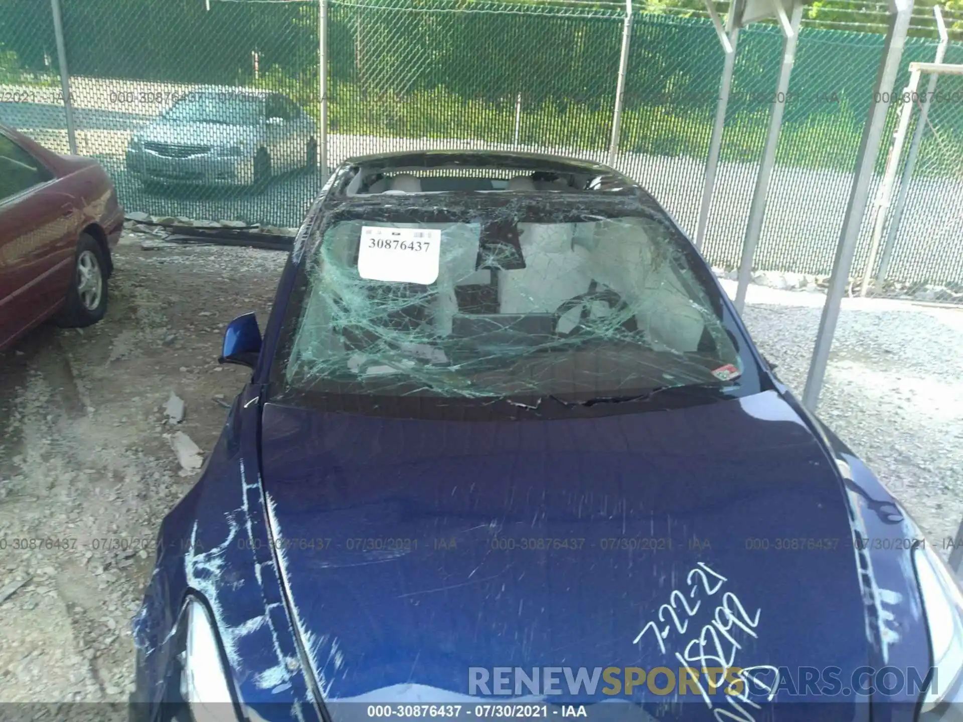 6 Photograph of a damaged car 5YJ3E1EAXMF853857 TESLA MODEL 3 2021