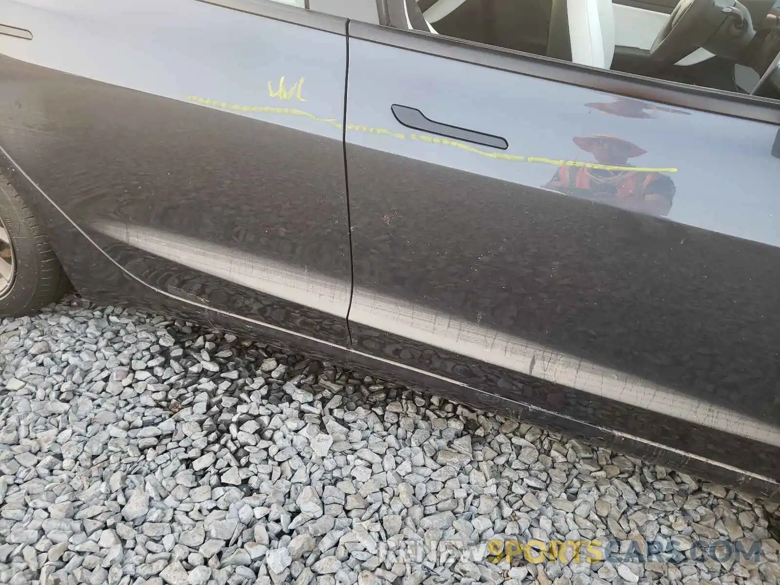 9 Photograph of a damaged car 5YJ3E1EAXMF854376 TESLA MODEL 3 2021