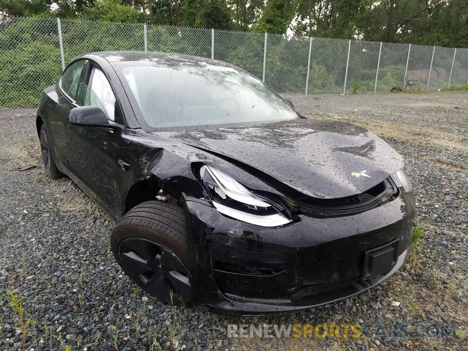 8 Photograph of a damaged car 5YJ3E1EAXMF854443 TESLA MODEL 3 2021