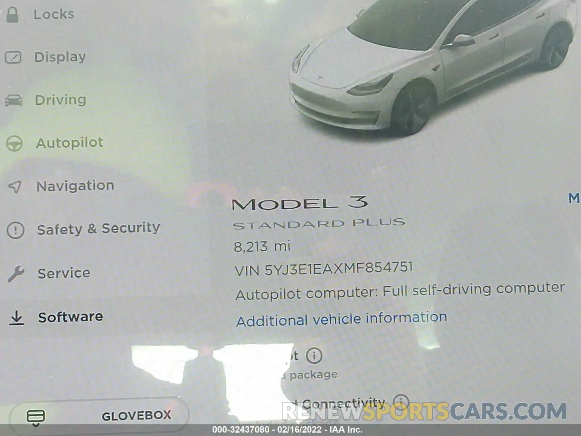 7 Photograph of a damaged car 5YJ3E1EAXMF854751 TESLA MODEL 3 2021