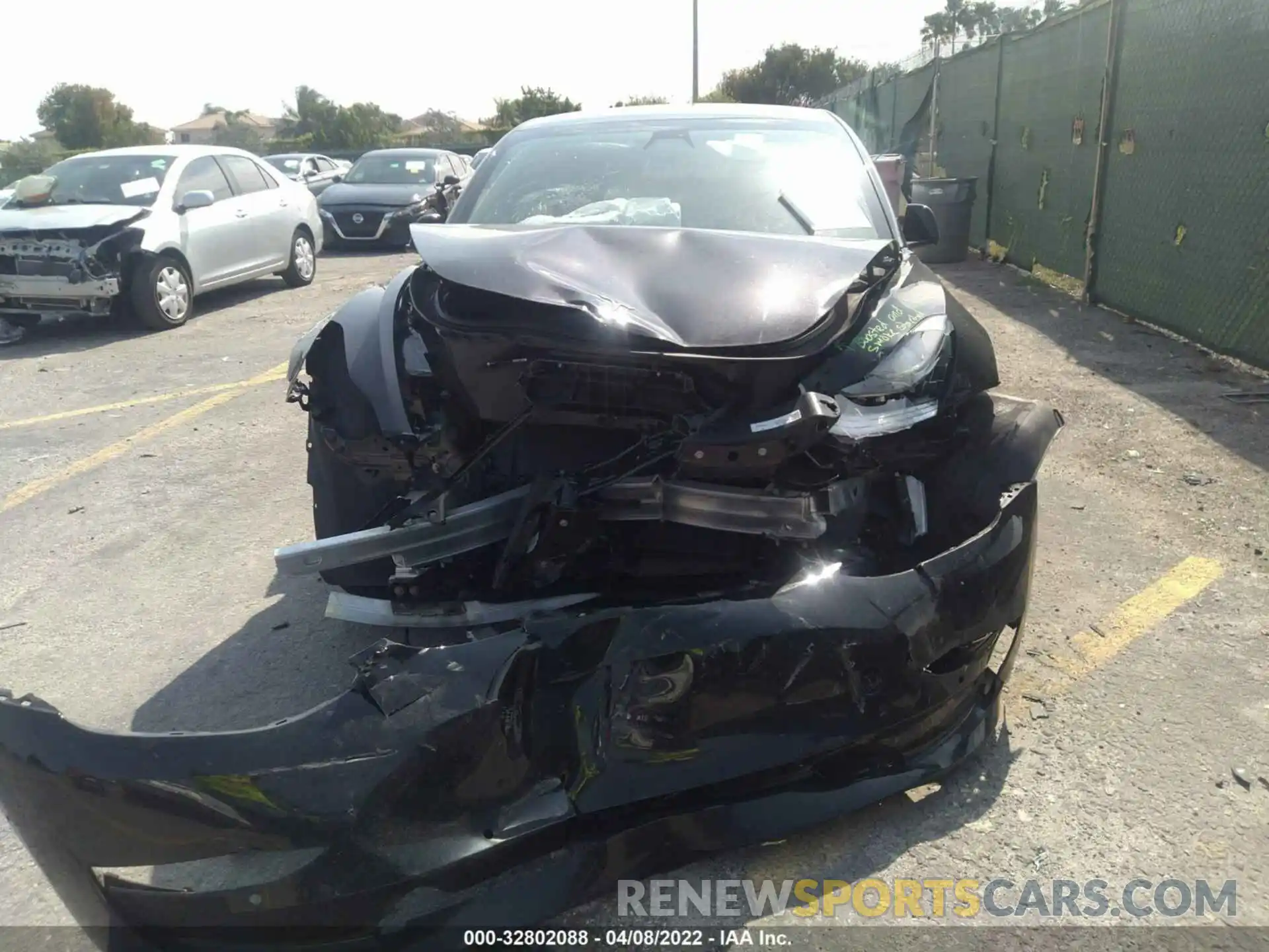 6 Photograph of a damaged car 5YJ3E1EAXMF854930 TESLA MODEL 3 2021