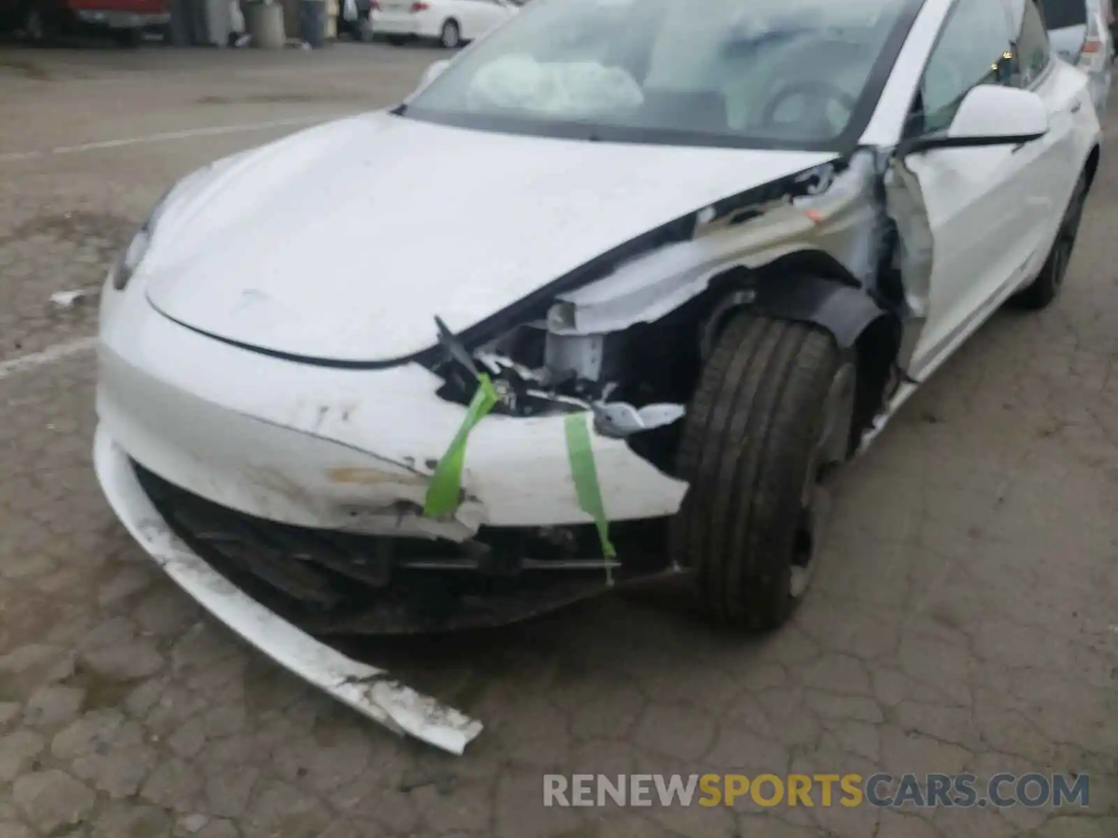 9 Photograph of a damaged car 5YJ3E1EAXMF858881 TESLA MODEL 3 2021