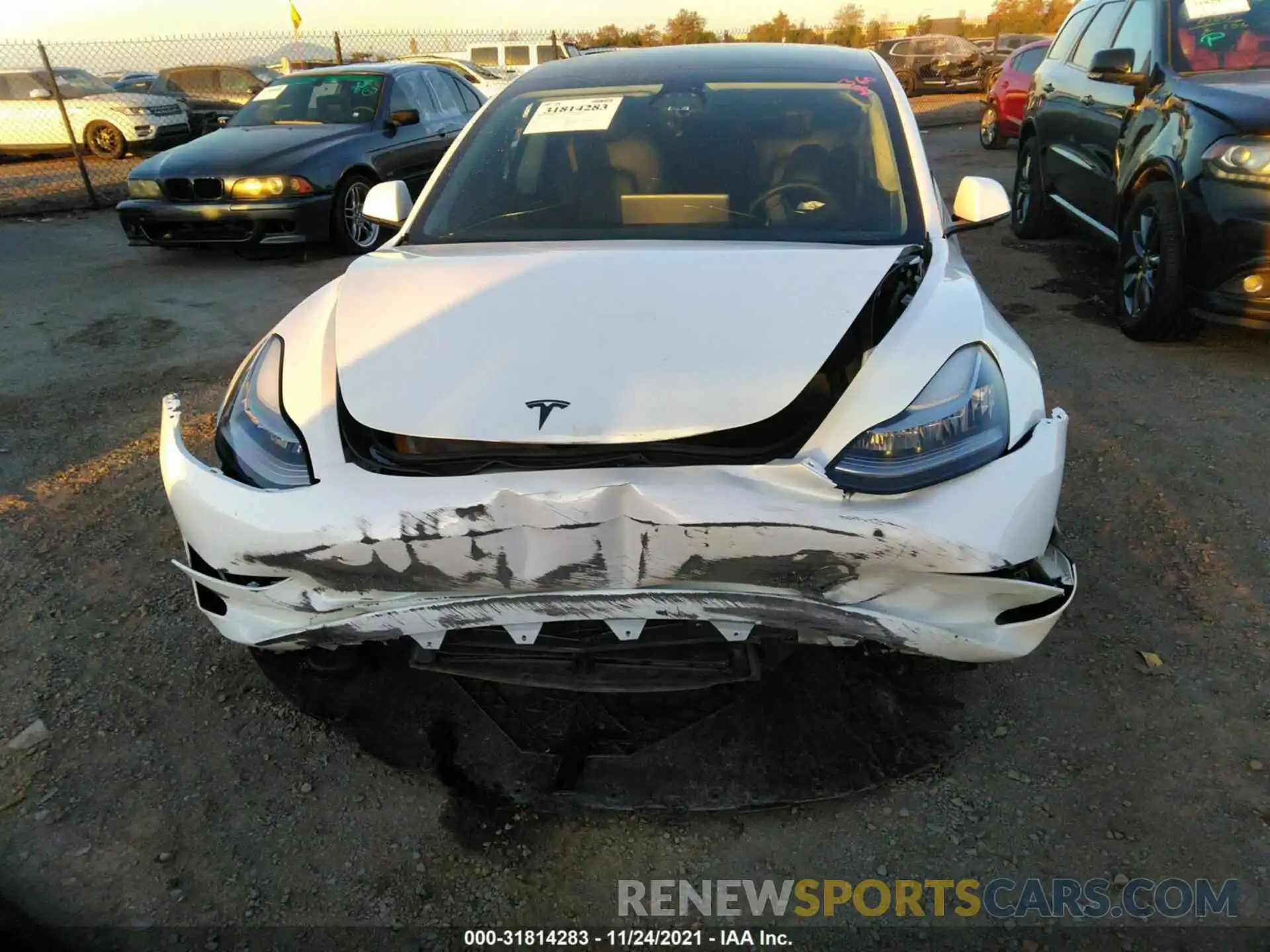 6 Photograph of a damaged car 5YJ3E1EAXMF861263 TESLA MODEL 3 2021