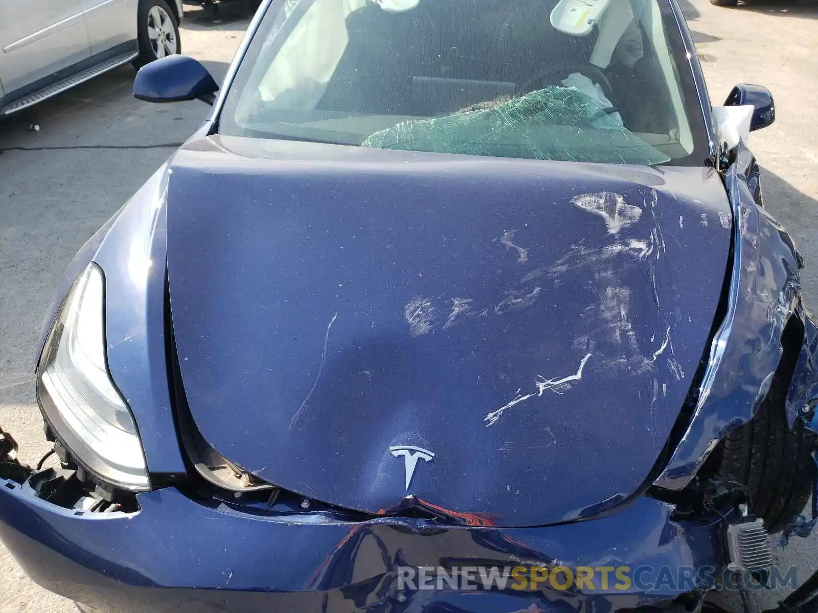 7 Photograph of a damaged car 5YJ3E1EAXMF870478 TESLA MODEL 3 2021