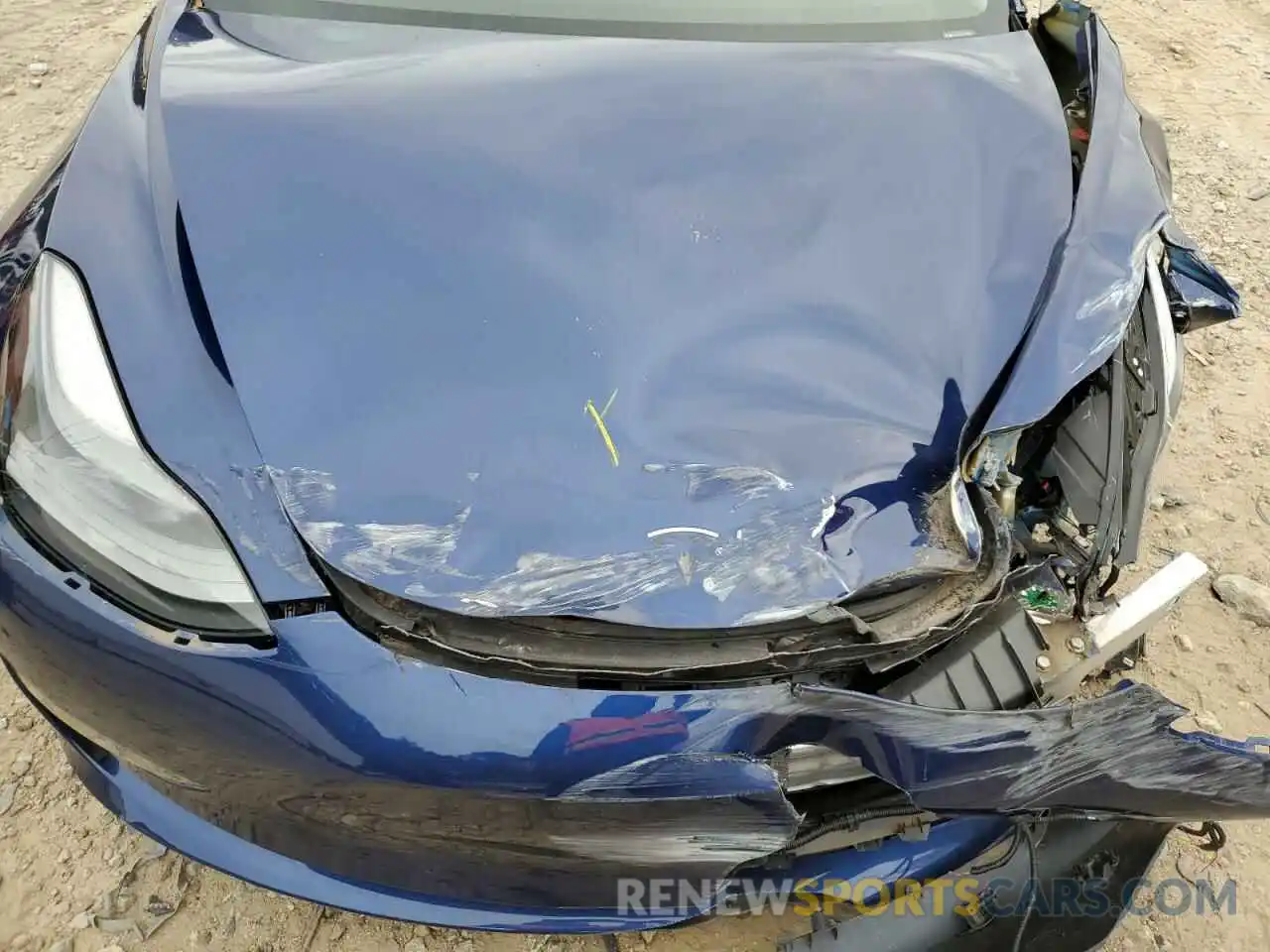 7 Photograph of a damaged car 5YJ3E1EAXMF919534 TESLA MODEL 3 2021