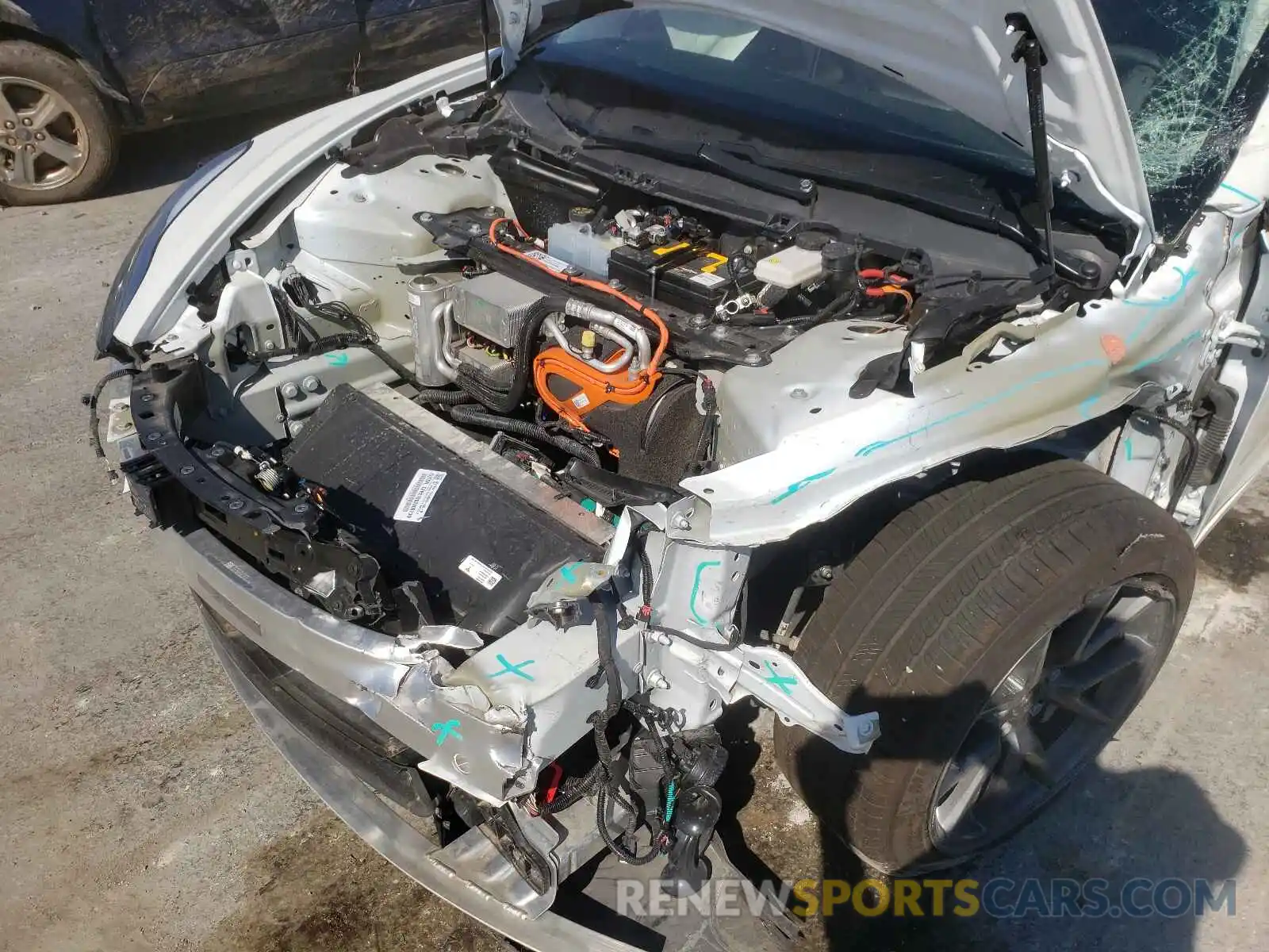 9 Photograph of a damaged car 5YJ3E1EAXMF919792 TESLA MODEL 3 2021