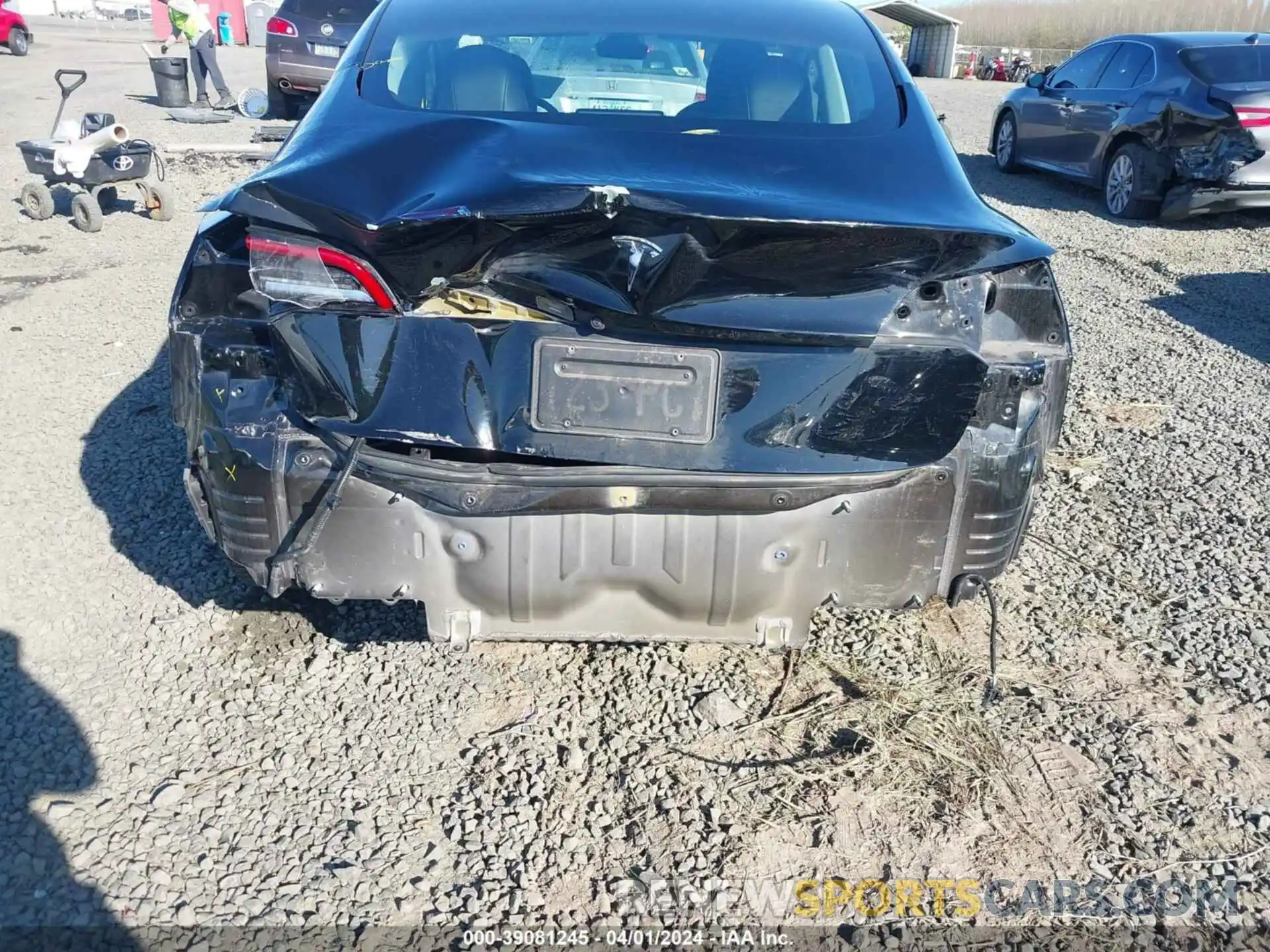 6 Photograph of a damaged car 5YJ3E1EAXMF922062 TESLA MODEL 3 2021