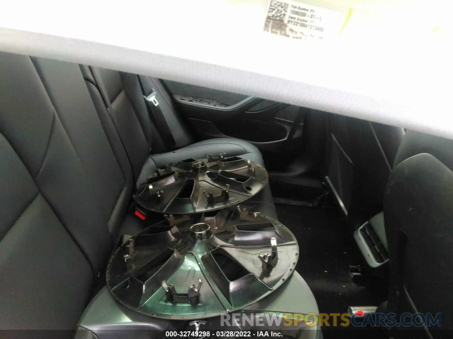 8 Photograph of a damaged car 5YJ3E1EAXMF930209 TESLA MODEL 3 2021