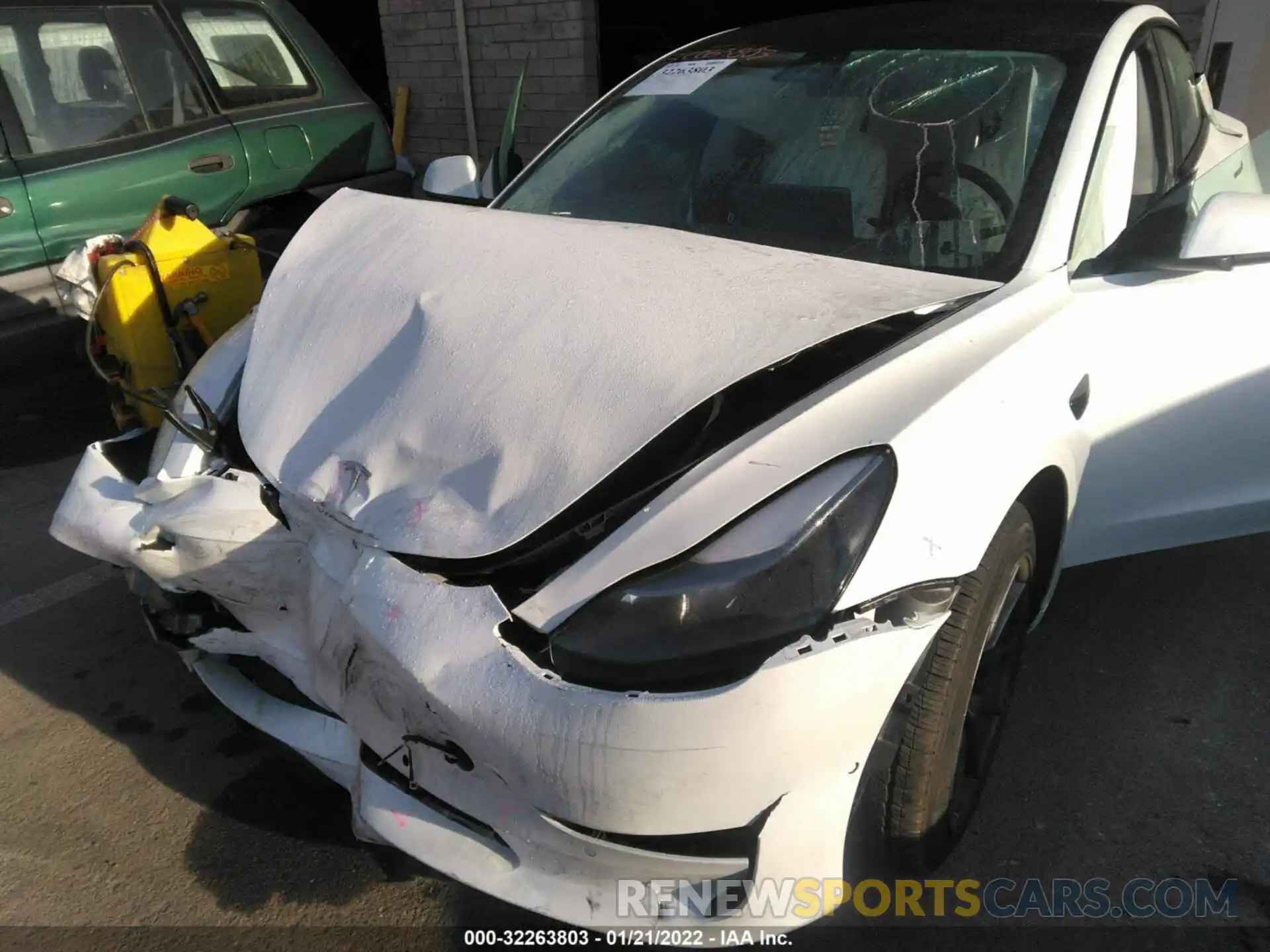 6 Photograph of a damaged car 5YJ3E1EAXMF941601 TESLA MODEL 3 2021