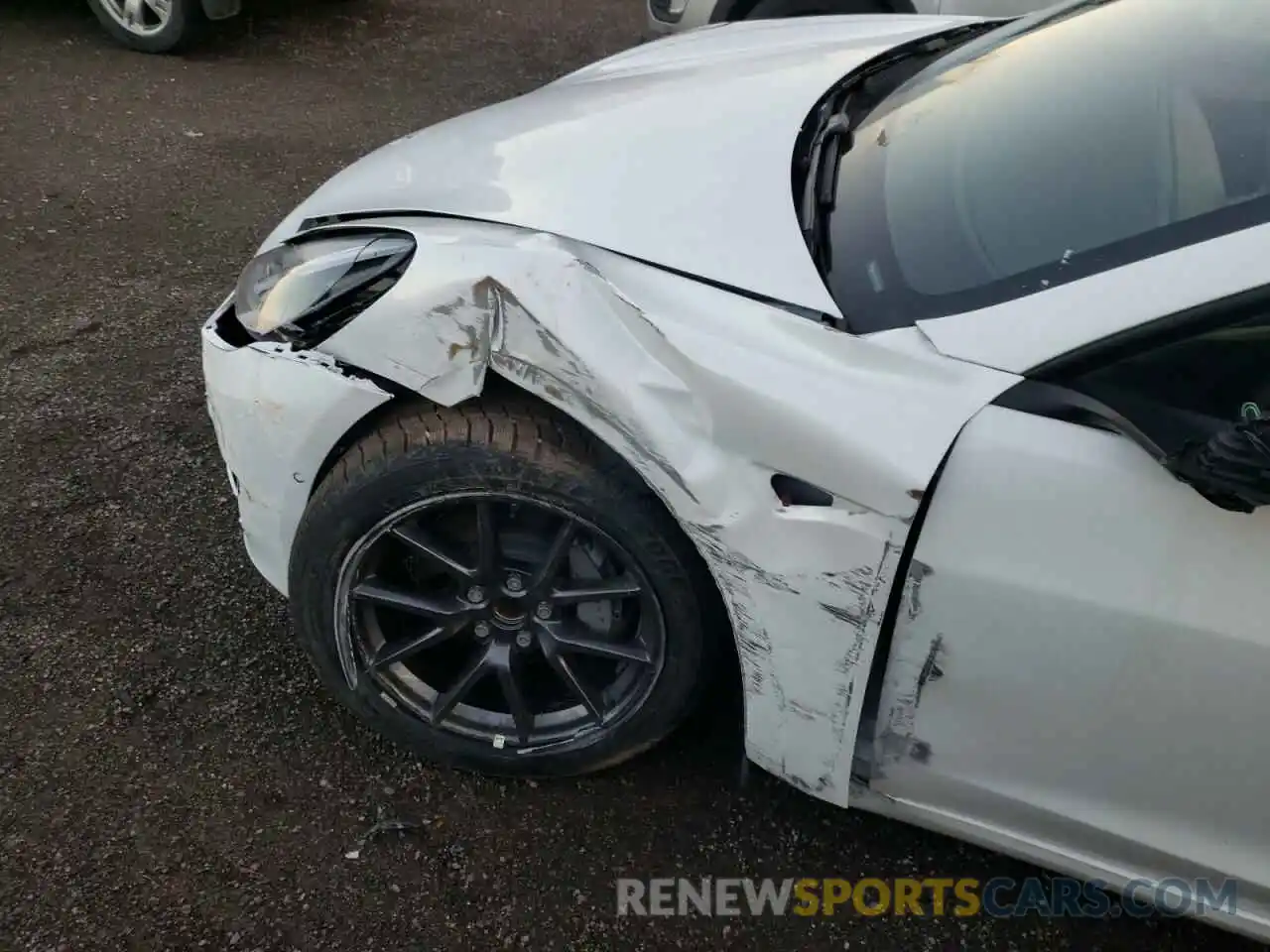 9 Photograph of a damaged car 5YJ3E1EAXMF985971 TESLA MODEL 3 2021