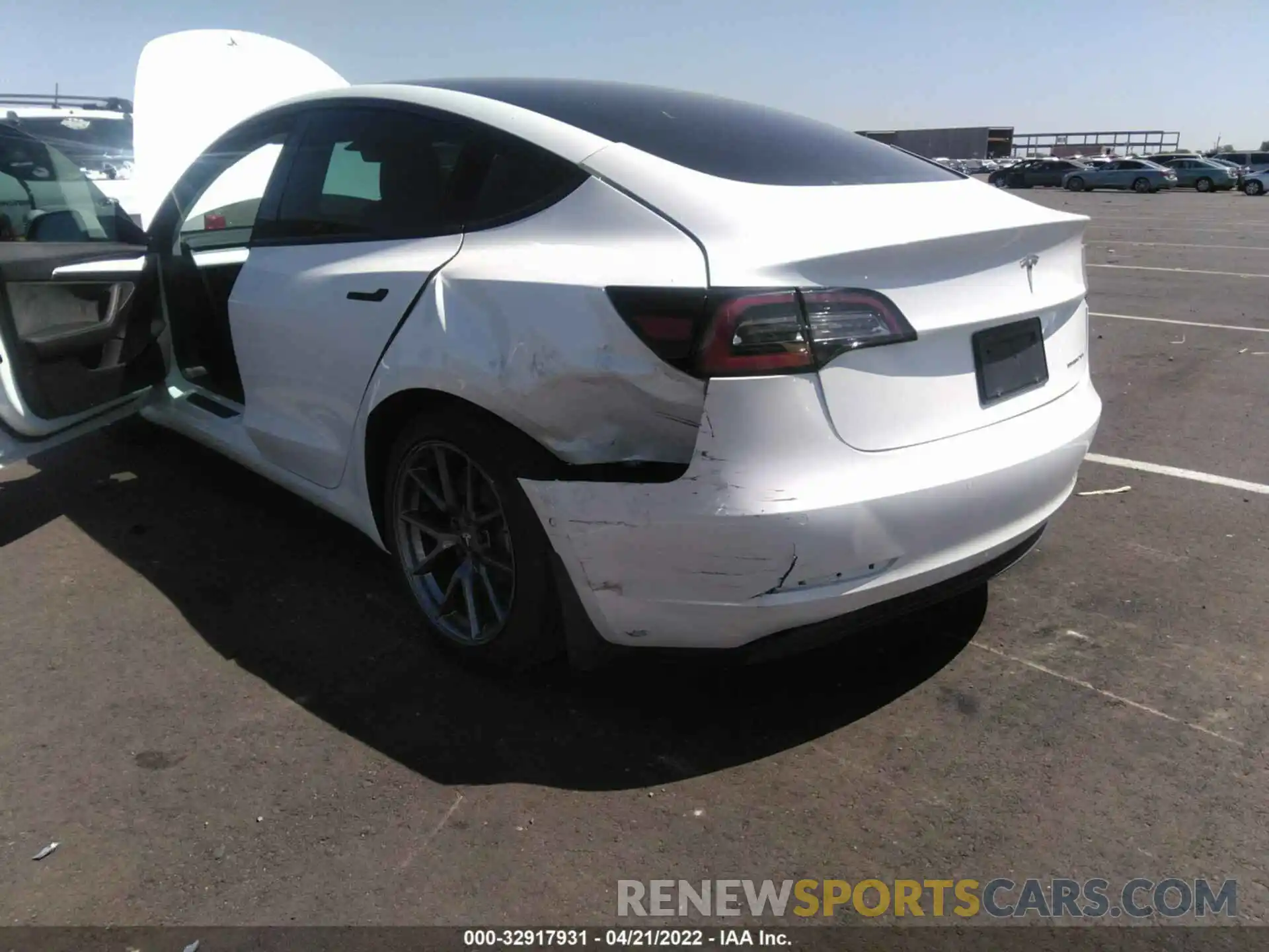 6 Photograph of a damaged car 5YJ3E1EAXMF989888 TESLA MODEL 3 2021