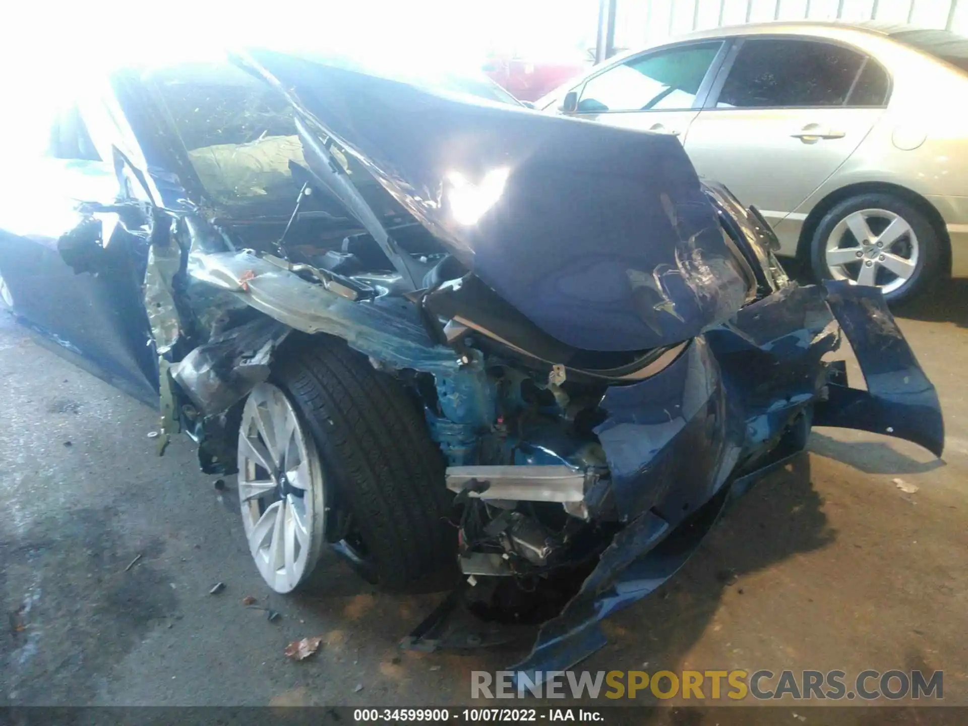 6 Photograph of a damaged car 5YJ3E1EB0MF064853 TESLA MODEL 3 2021