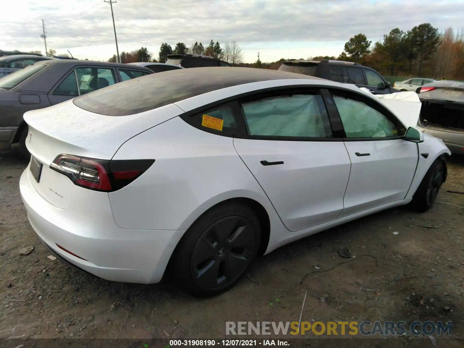 4 Photograph of a damaged car 5YJ3E1EB0MF079269 TESLA MODEL 3 2021