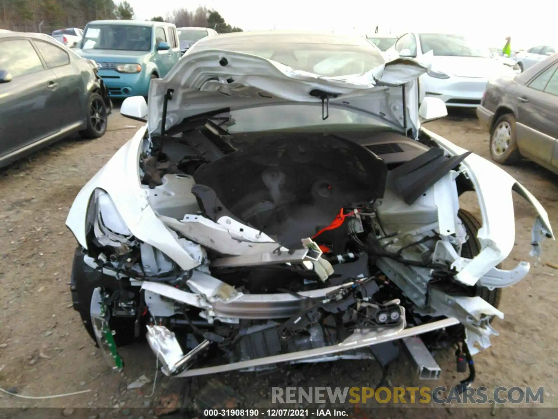 6 Photograph of a damaged car 5YJ3E1EB0MF079269 TESLA MODEL 3 2021