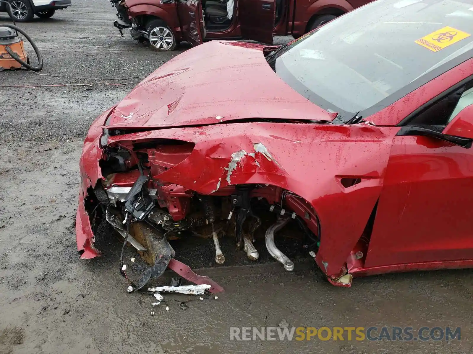 10 Photograph of a damaged car 5YJ3E1EB0MF838132 TESLA MODEL 3 2021