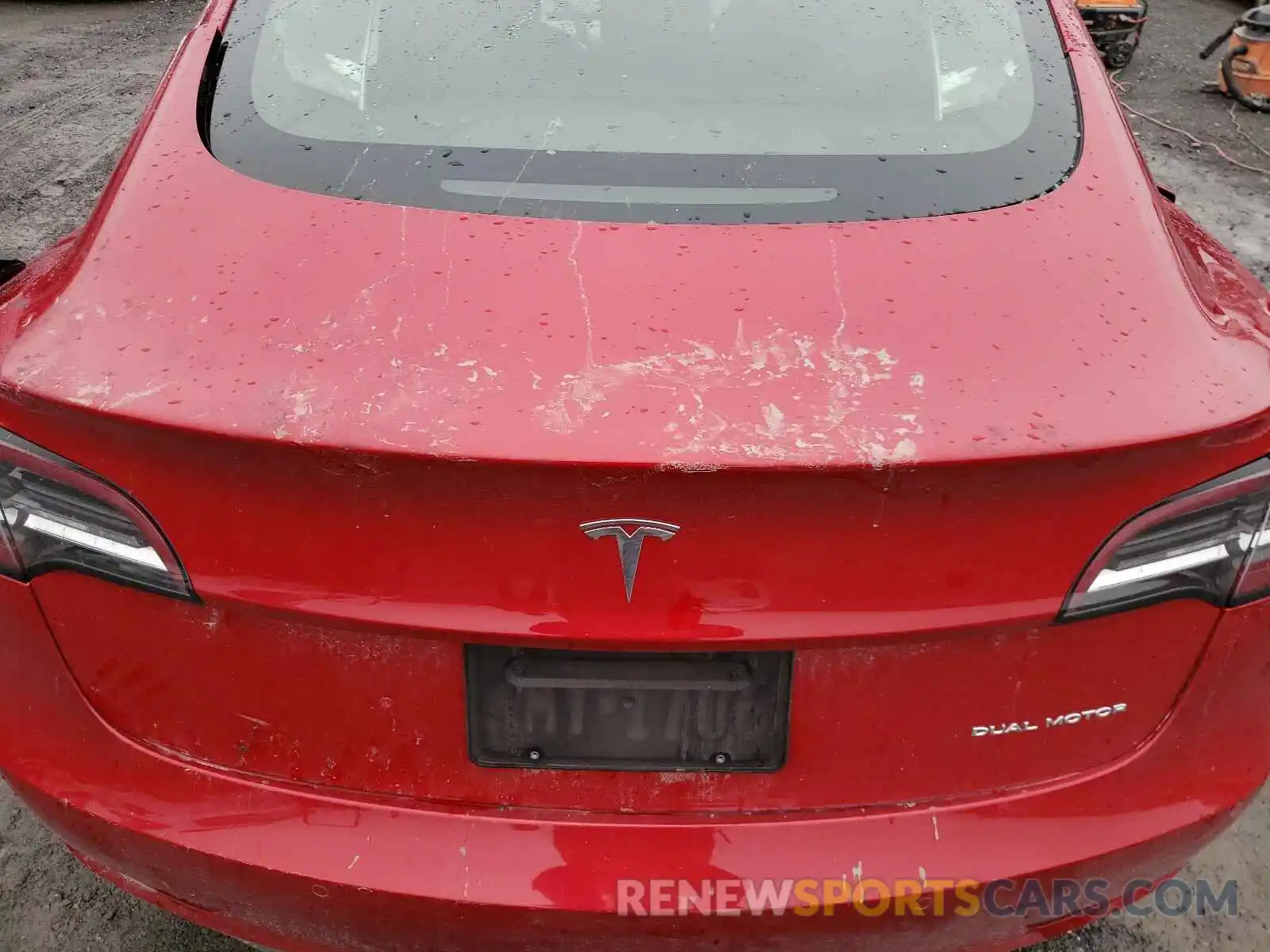 7 Photograph of a damaged car 5YJ3E1EB0MF838132 TESLA MODEL 3 2021