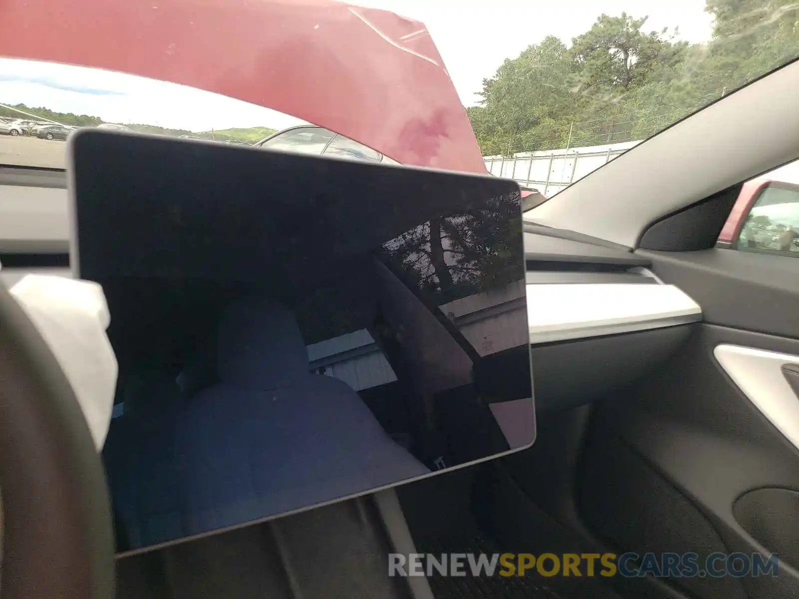 8 Photograph of a damaged car 5YJ3E1EB0MF855870 TESLA MODEL 3 2021