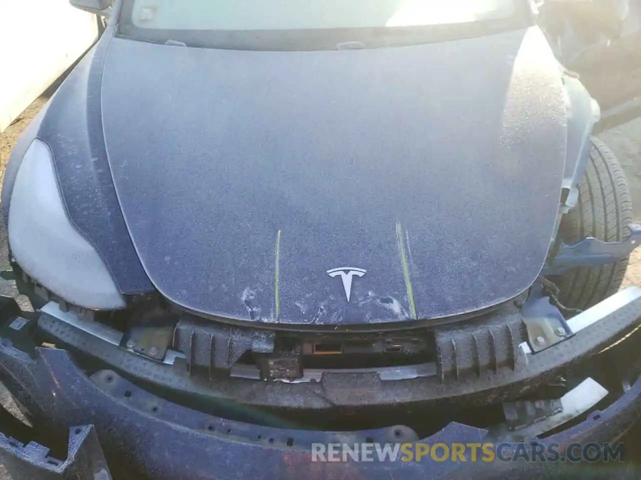 7 Photograph of a damaged car 5YJ3E1EB0MF903268 TESLA MODEL 3 2021