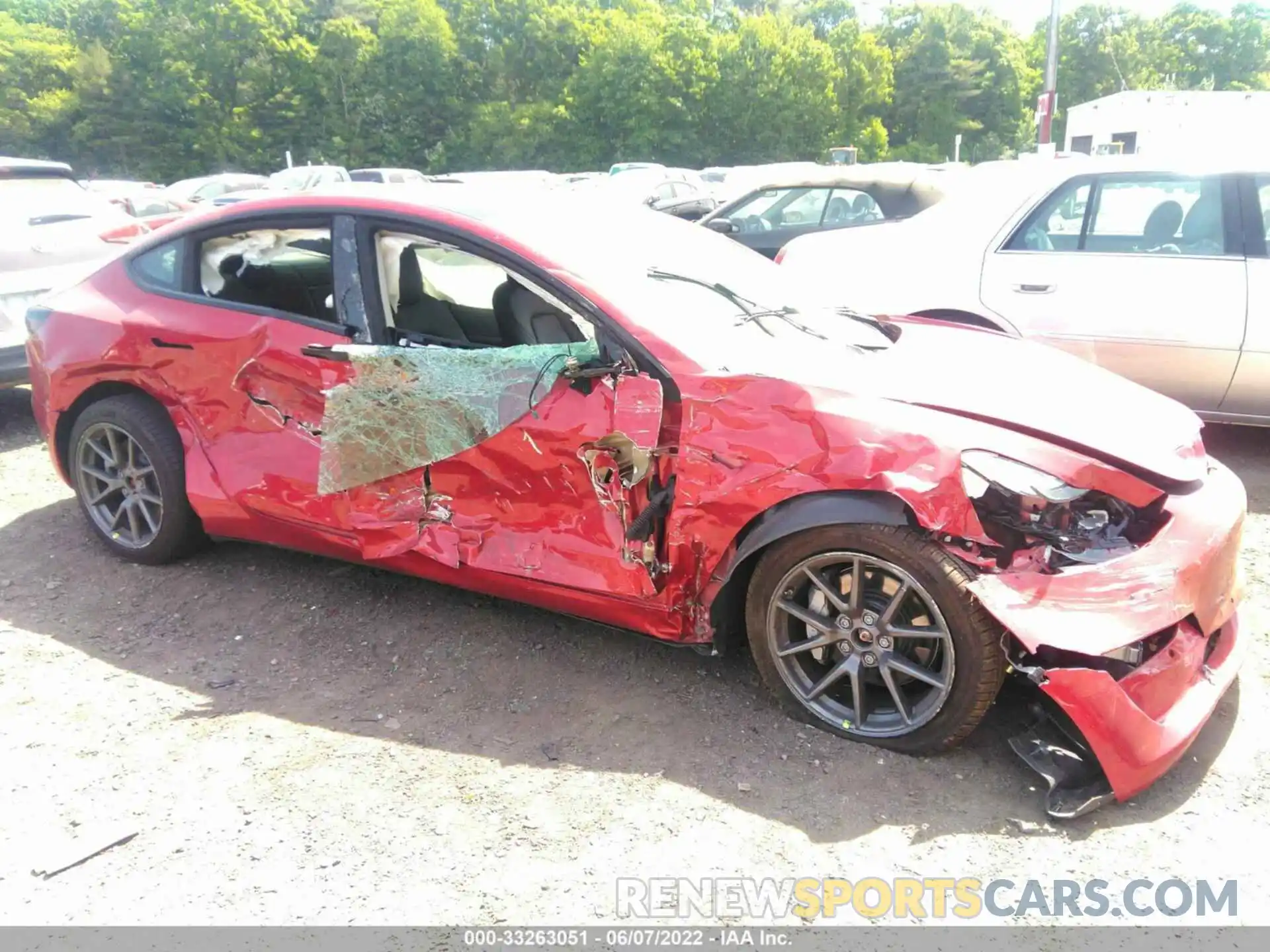 6 Photograph of a damaged car 5YJ3E1EB0MF941700 TESLA MODEL 3 2021