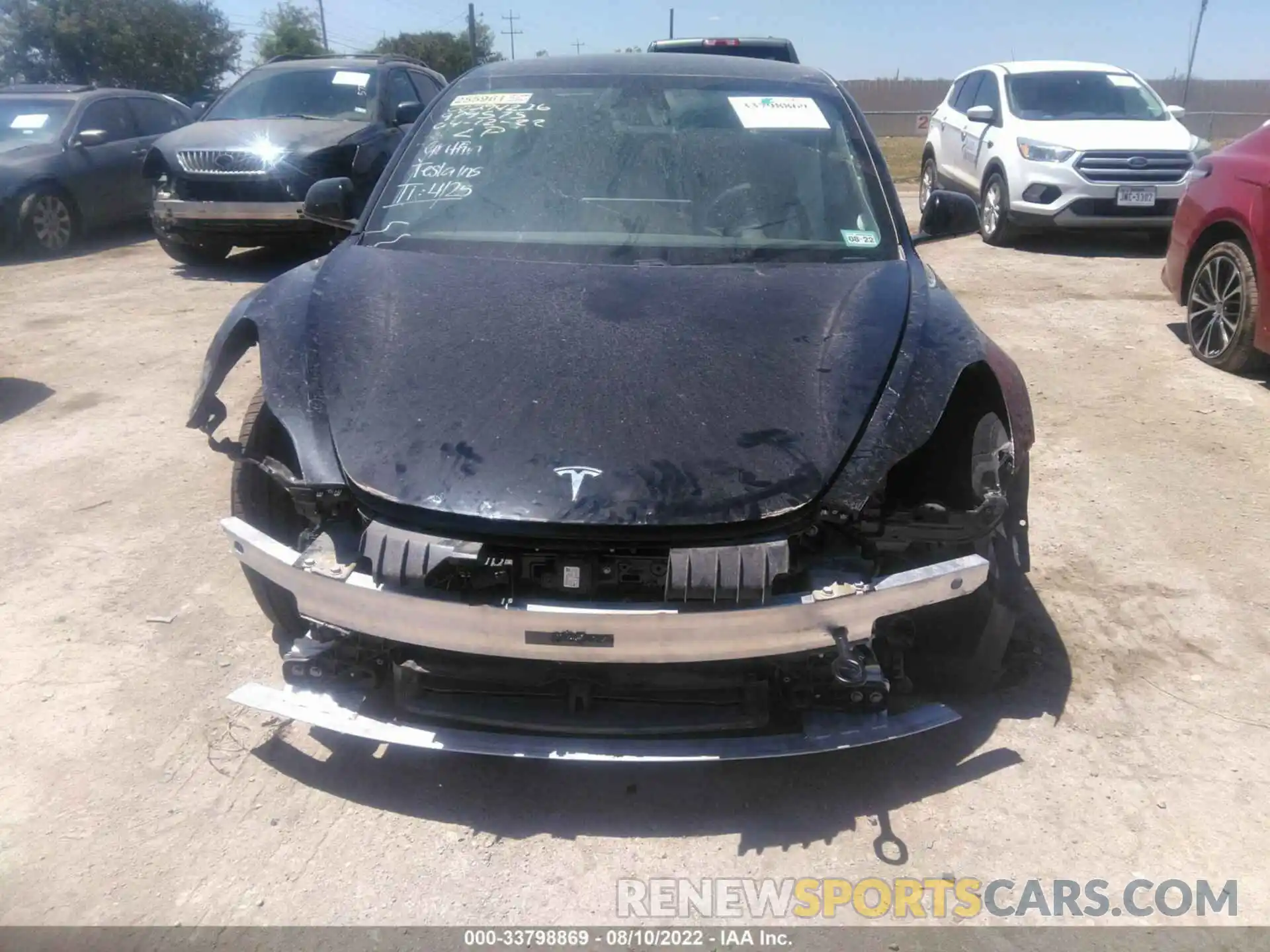 6 Photograph of a damaged car 5YJ3E1EB0MF979573 TESLA MODEL 3 2021