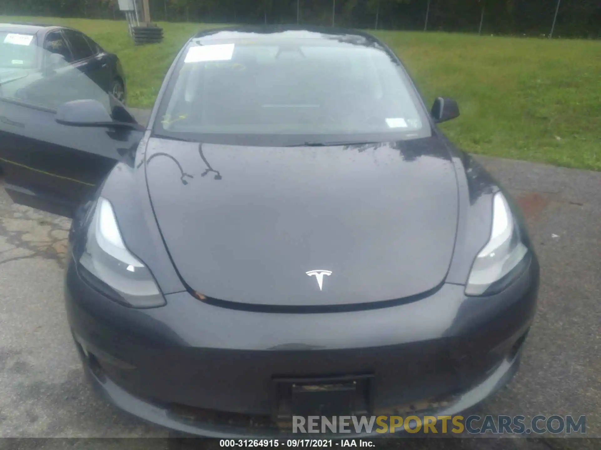 10 Photograph of a damaged car 5YJ3E1EB0MF979587 TESLA MODEL 3 2021