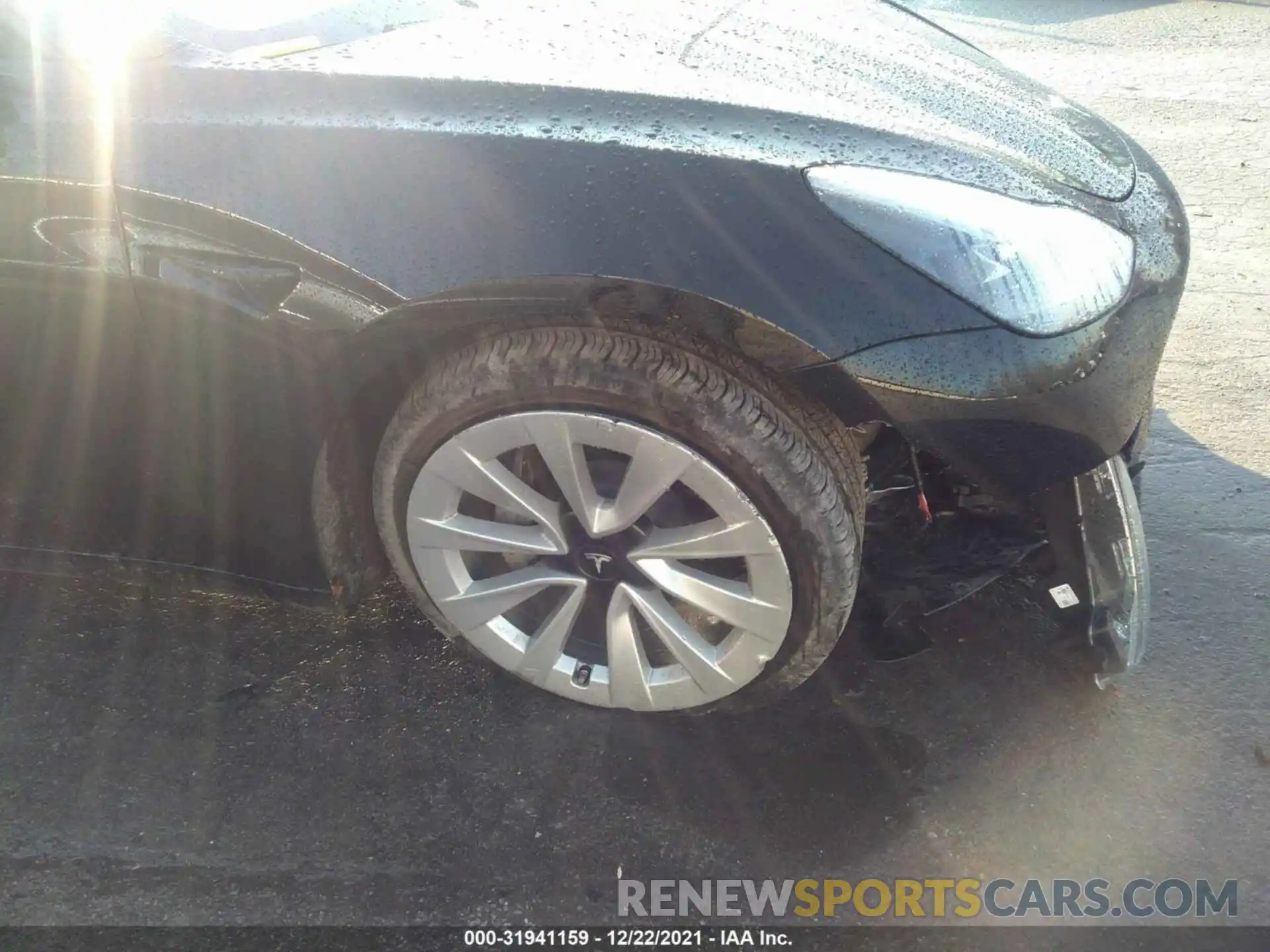 6 Photograph of a damaged car 5YJ3E1EB1MF044384 TESLA MODEL 3 2021