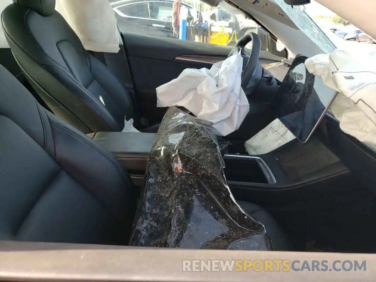 5 Photograph of a damaged car 5YJ3E1EB1MF073366 TESLA MODEL 3 2021