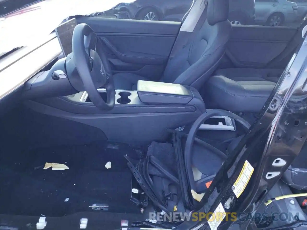 5 Photograph of a damaged car 5YJ3E1EB1MF858745 TESLA MODEL 3 2021